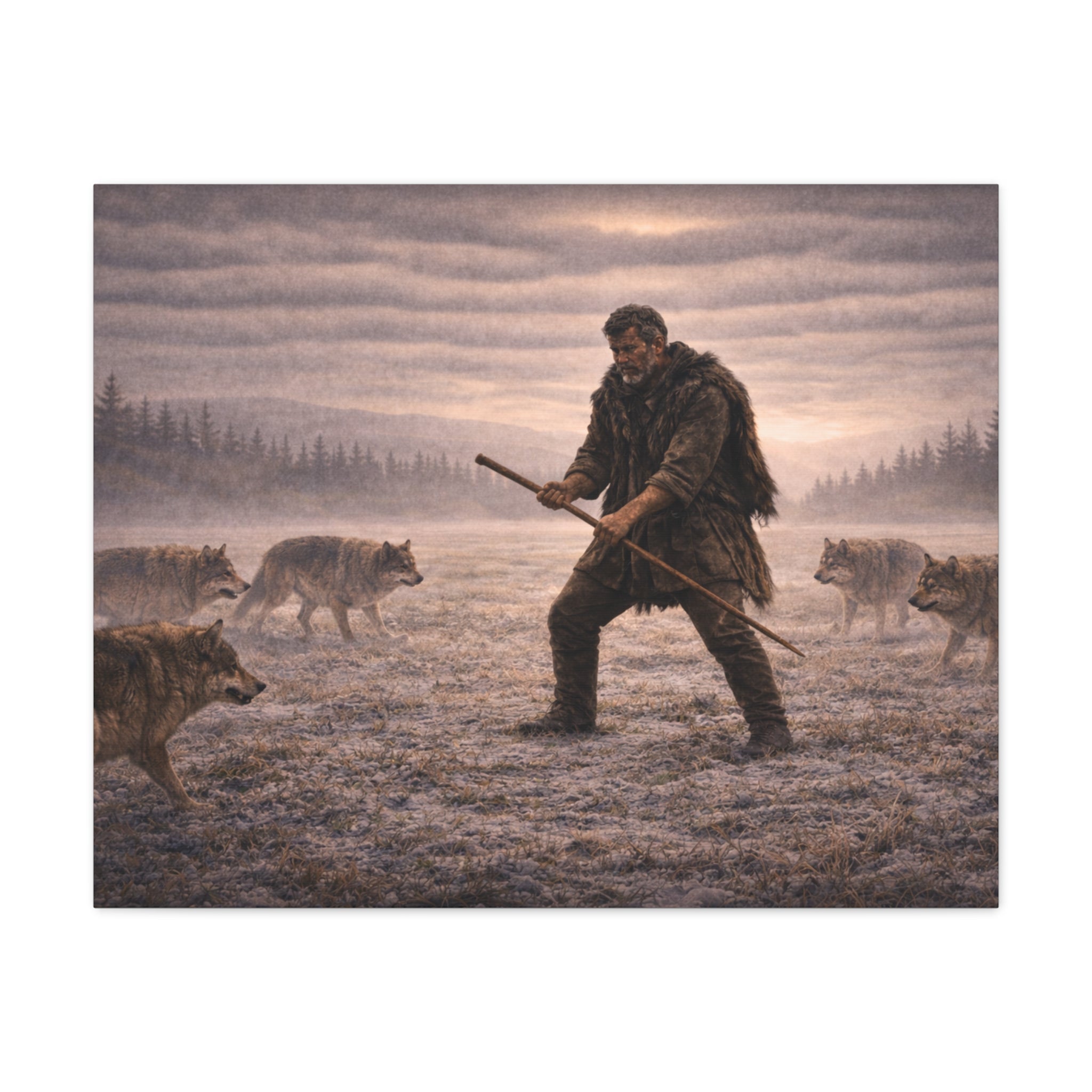 Stormy Meadow Wall Art | "Inheritance" #6 of 12 | Cinematic Canvas Print | Fine Art