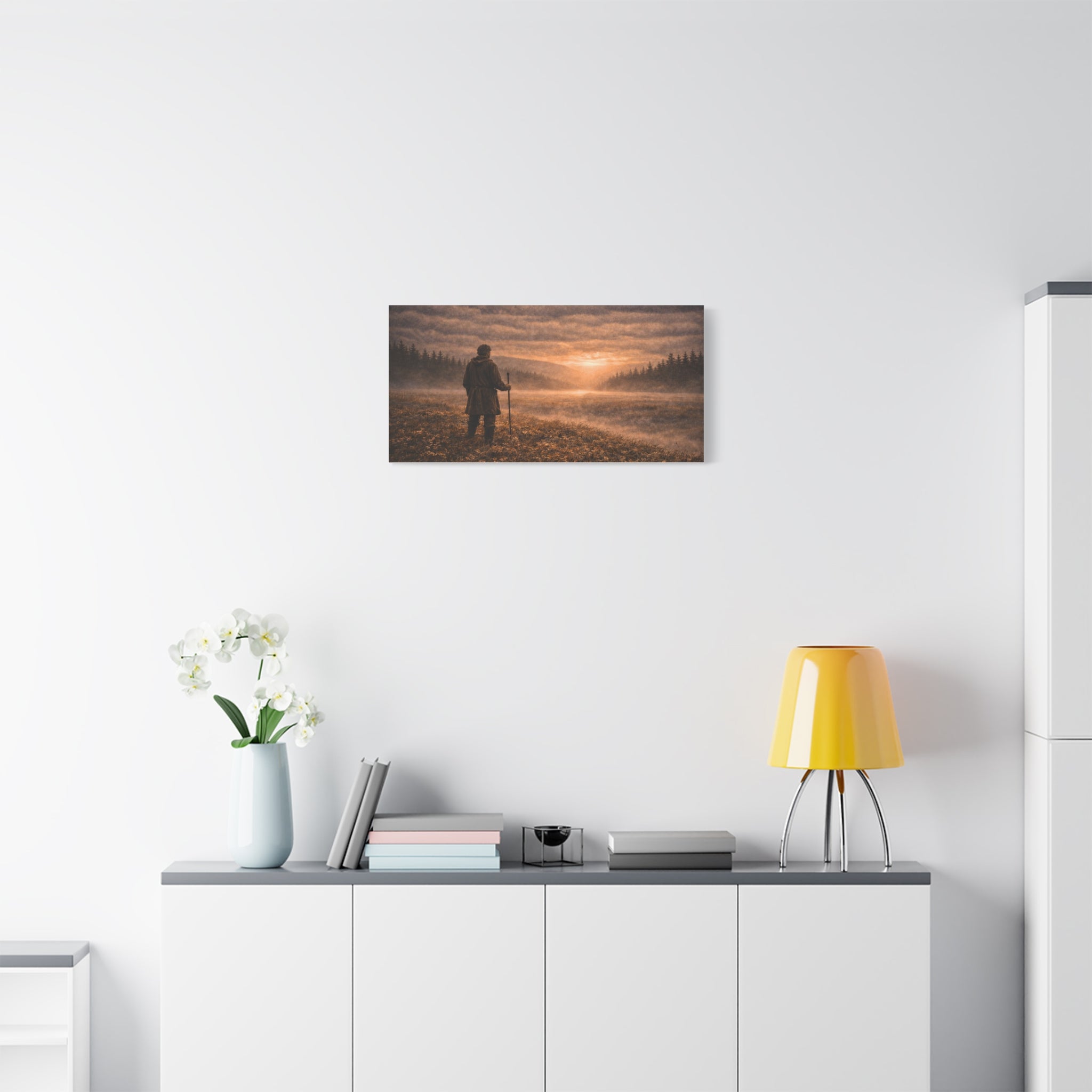 Stormy Meadow Wall Art | "The Turn" #5 of 12 | Cinematic Canvas Print | Fine Art