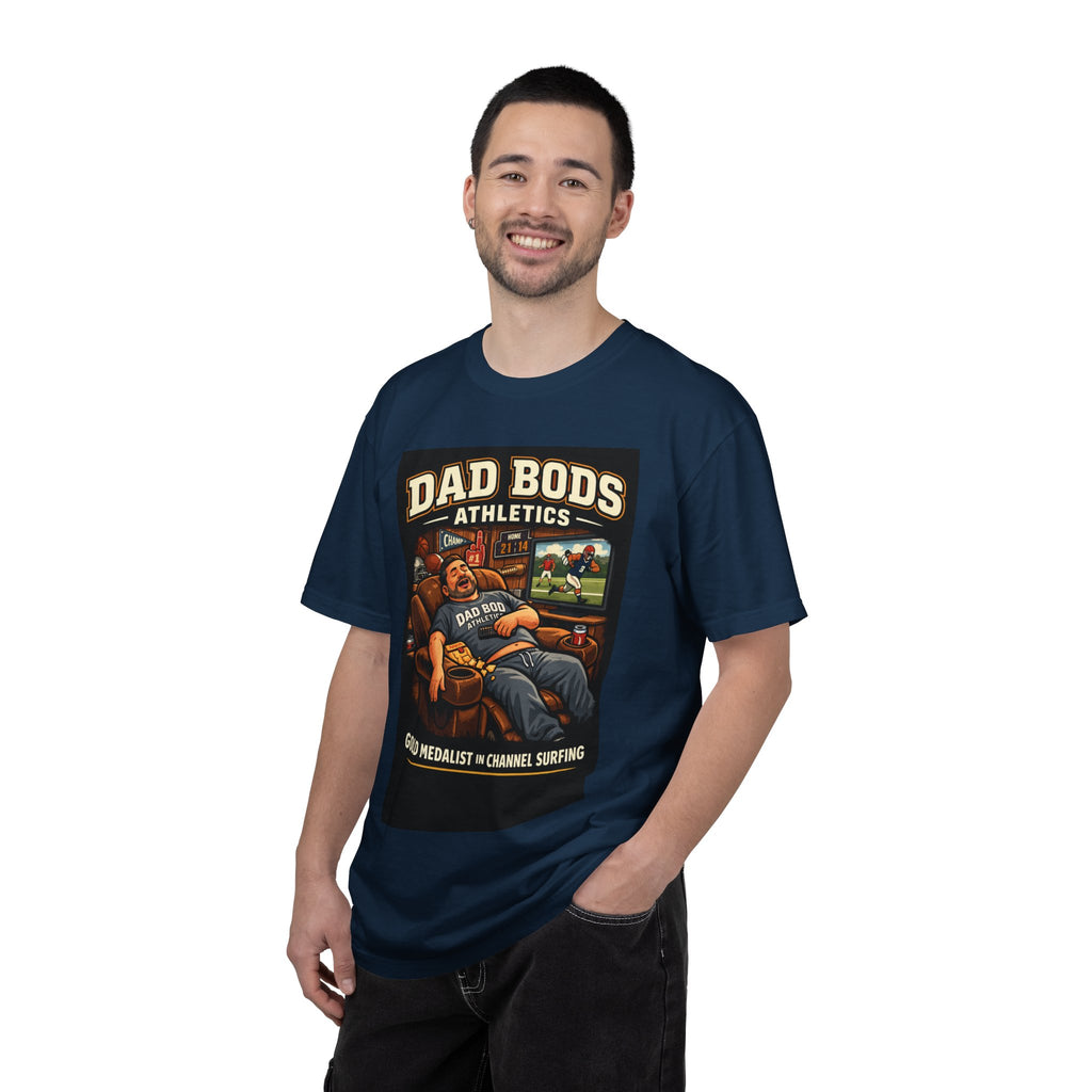 Funny Dad Shirt | Dad Bod Built by BBQ & Beer | Dad Bods Athletics | Father's Day Gift