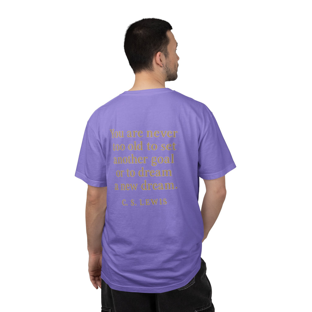 Christian T-Shirt | STILL "Never Too Old to Dream" | Inspirational Faith Tee | STILL Collection