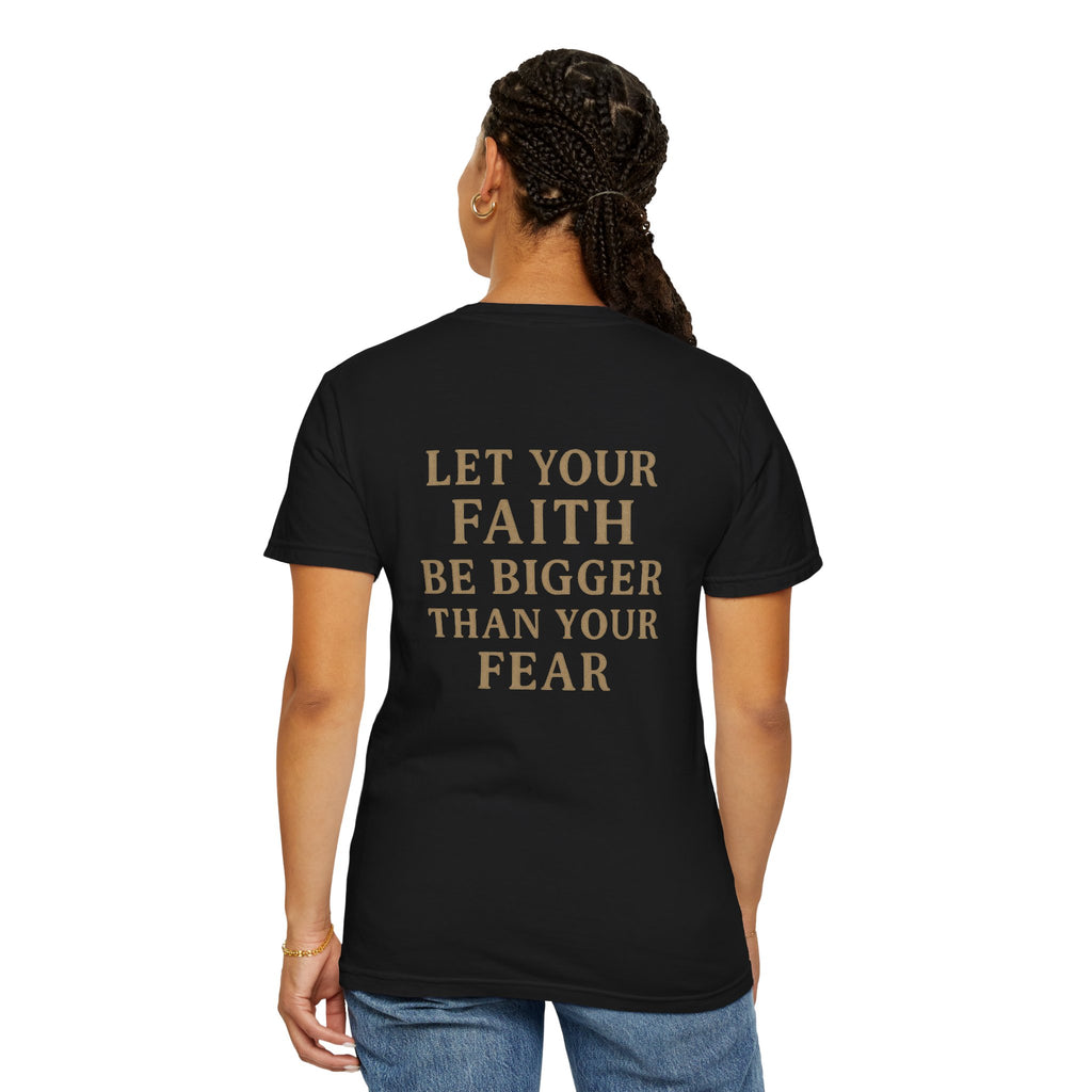 "STILL" Scripture T-Shirt ( Let your Faith ) - Inspirational Faith Quote Tee"