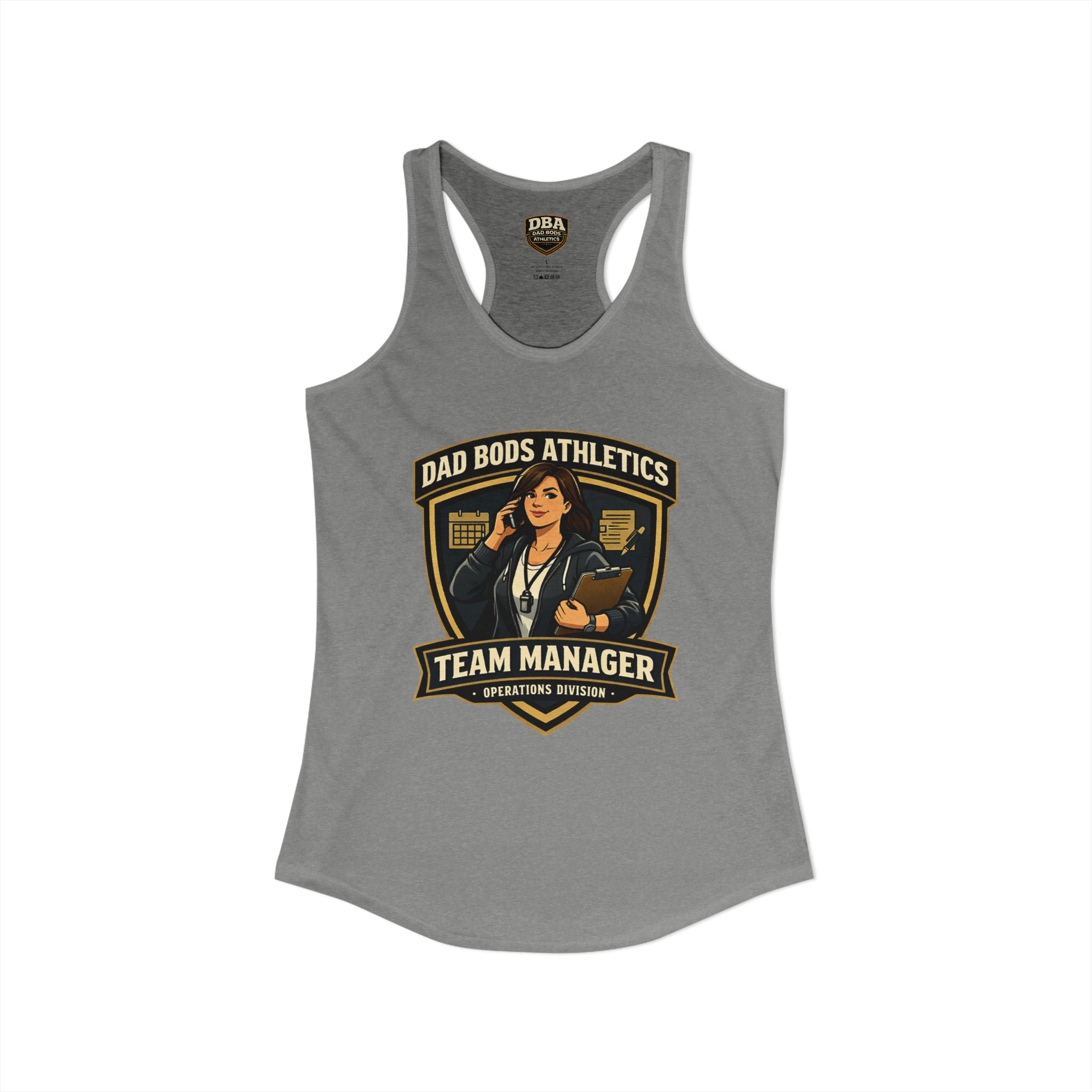 Team Manager Women's Ideal Racerback Tank