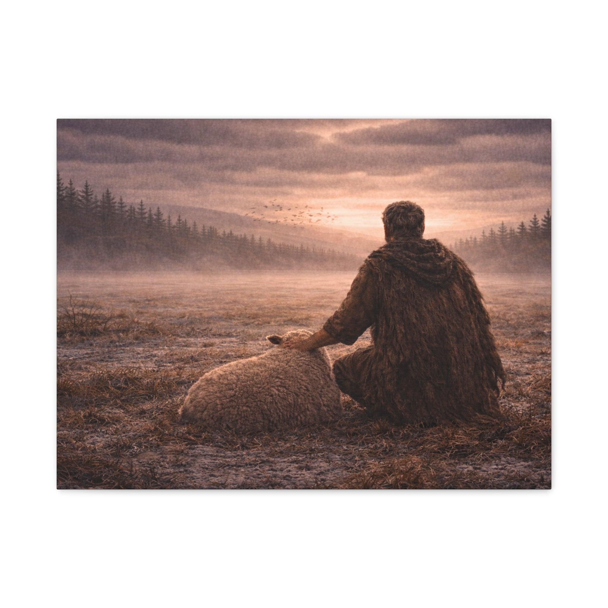 Stormy Meadow Wall Art | "Stillness" #7 of 12 | Inspirational Canvas Print | Fine Art
