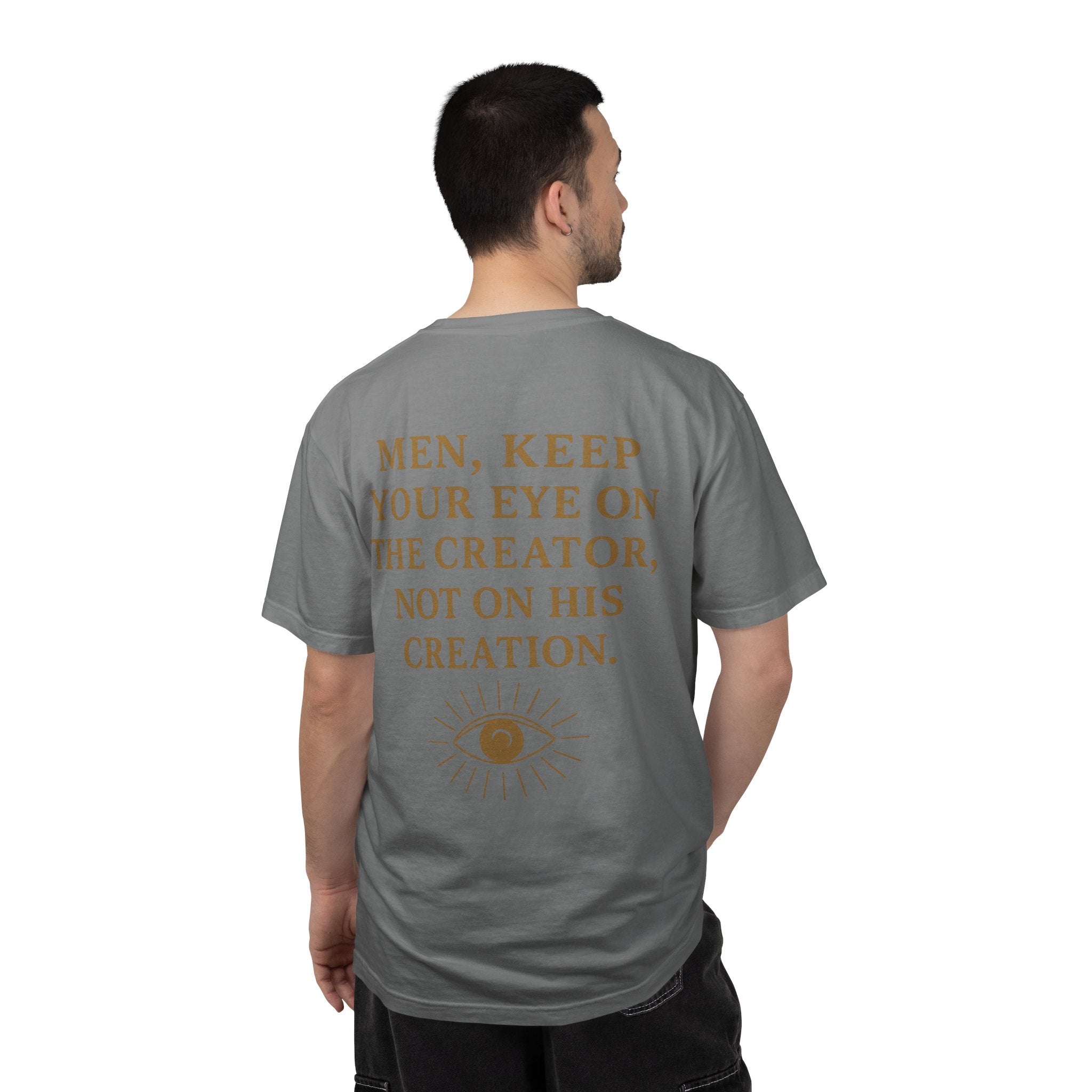 Christian T-Shirt | STILL "Men Keep Your Eye On" | Faith Apparel for Men | STILL Collection