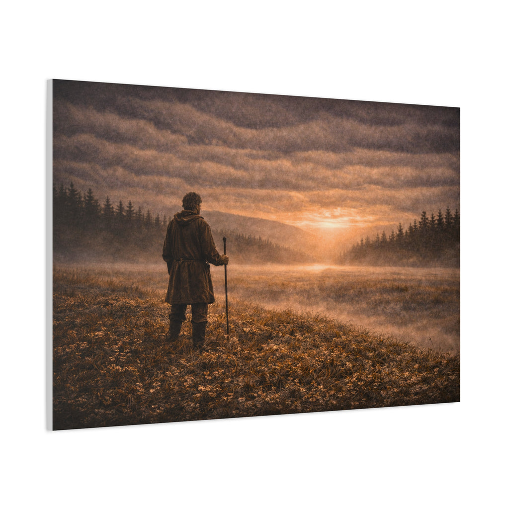 Stormy Meadow Wall Art | "The Turn" #5 of 12 | Cinematic Canvas Print | Fine Art