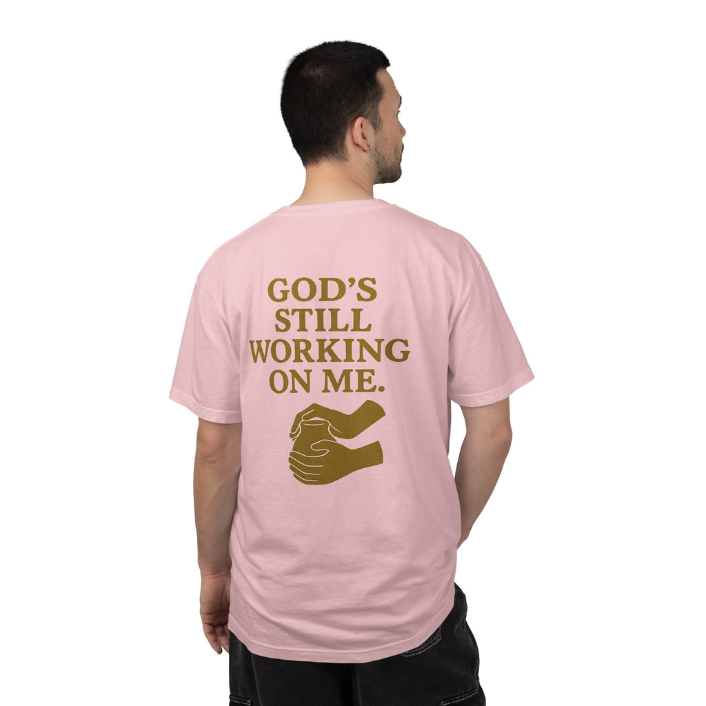 Christian T-Shirt | STILL "God's Still Working" | Inspirational Faith Tee | STILL Collection