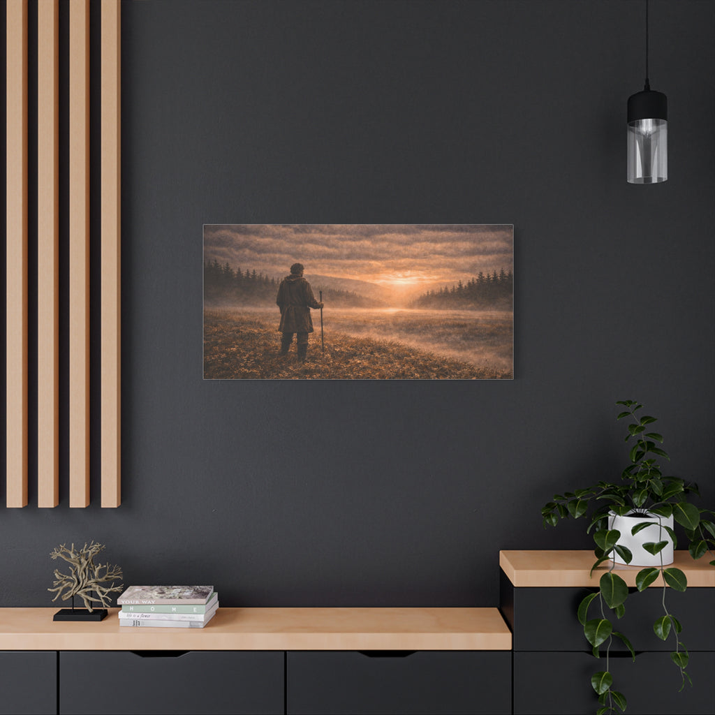 Stormy Meadow Wall Art | "The Turn" #5 of 12 | Cinematic Canvas Print | Fine Art