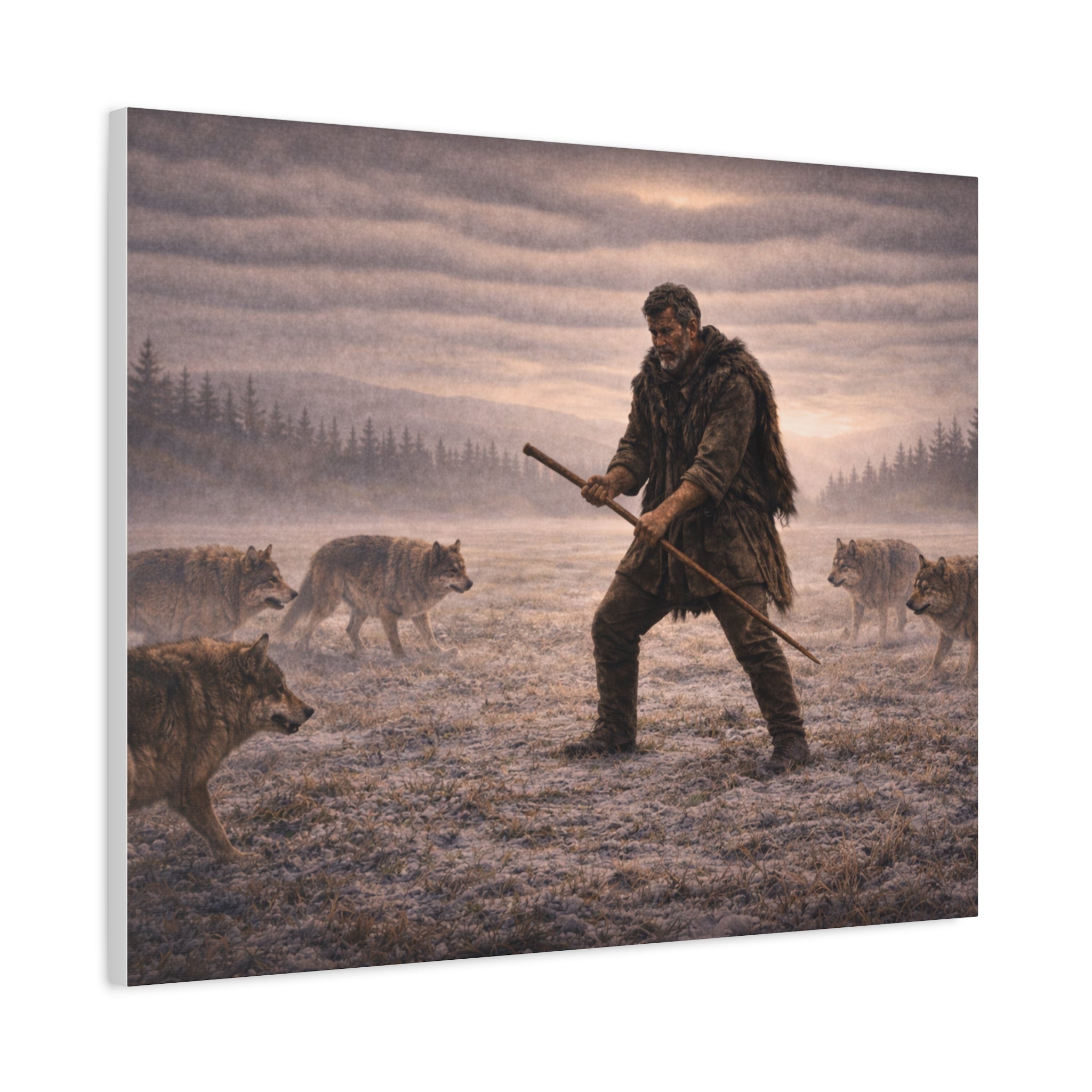 Stormy Meadow Wall Art | "Inheritance" #6 of 12 | Cinematic Canvas Print | Fine Art
