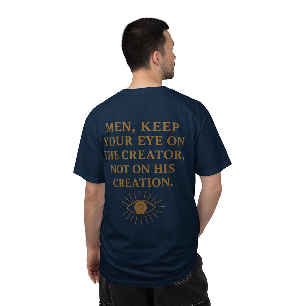 Christian T-Shirt | STILL "Men Keep Your Eye On" | Faith Apparel for Men | STILL Collection