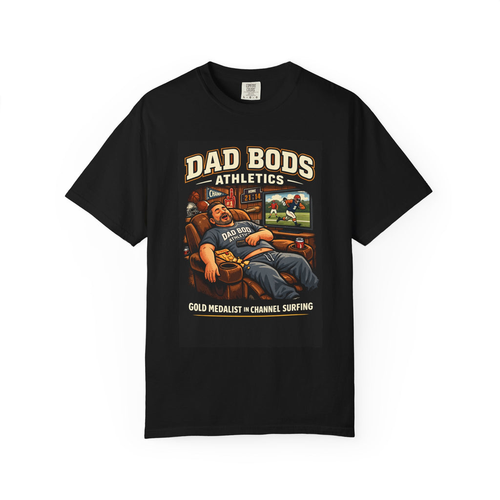 Funny Dad Shirt | Dad Bod Built by BBQ & Beer | Dad Bods Athletics | Father's Day Gift