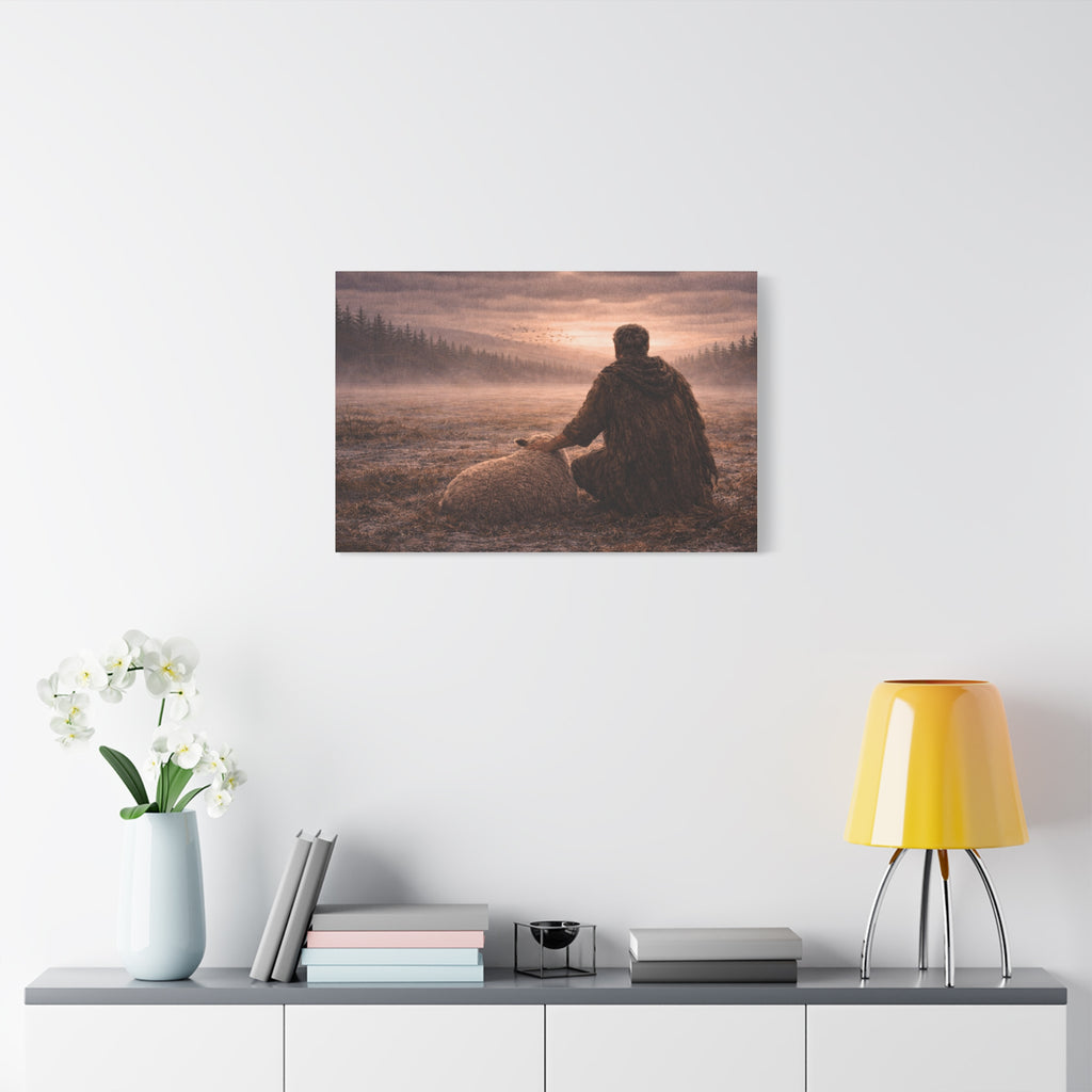 Stormy Meadow Wall Art | "Stillness" #7 of 12 | Inspirational Canvas Print | Fine Art
