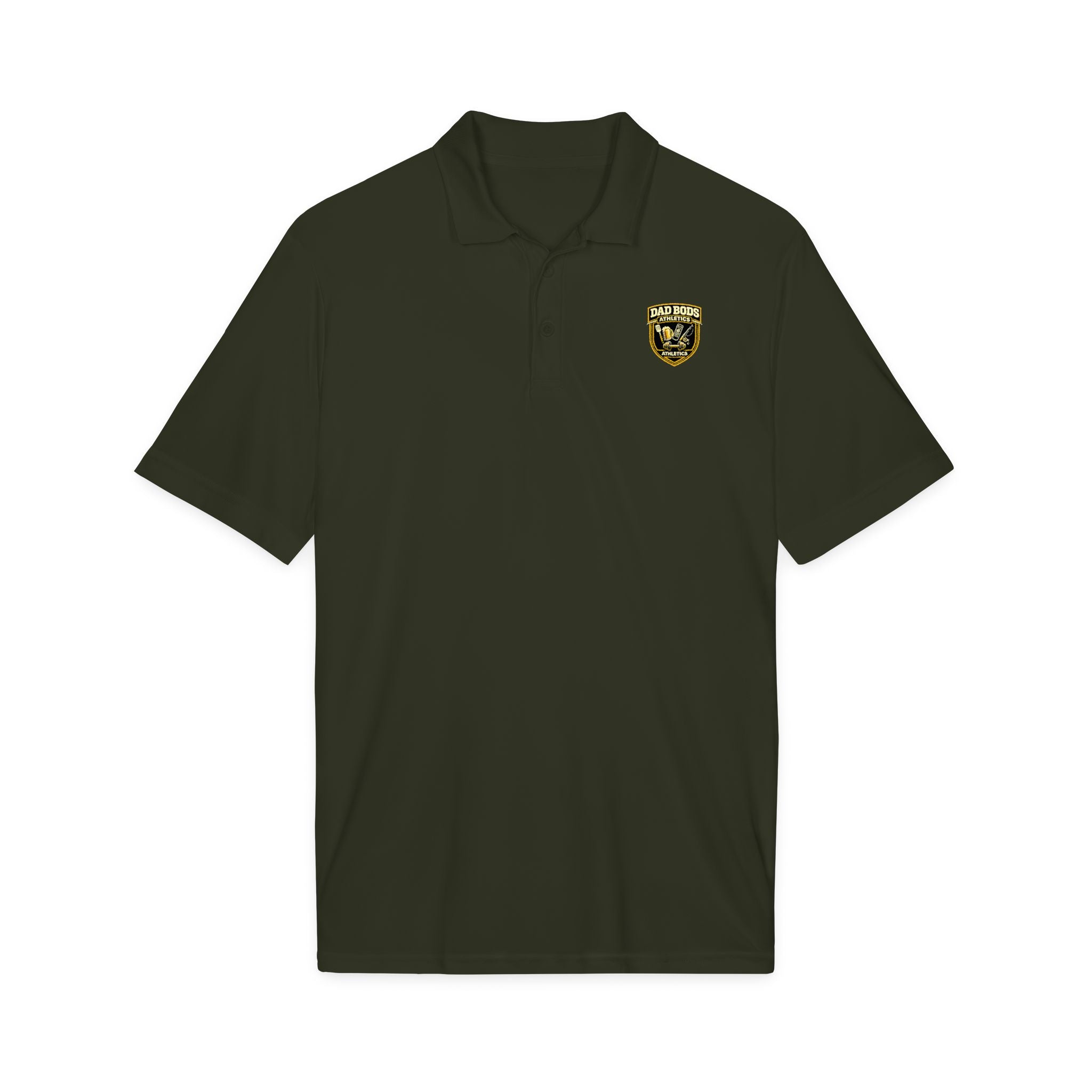 Men's 'Dad Bods Athletics Logo' Polo Shirt – Performance Golf & Work Polo