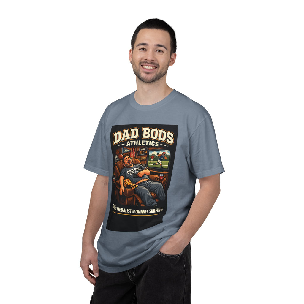Funny Dad Shirt | Dad Bod Built by BBQ & Beer | Dad Bods Athletics | Father's Day Gift