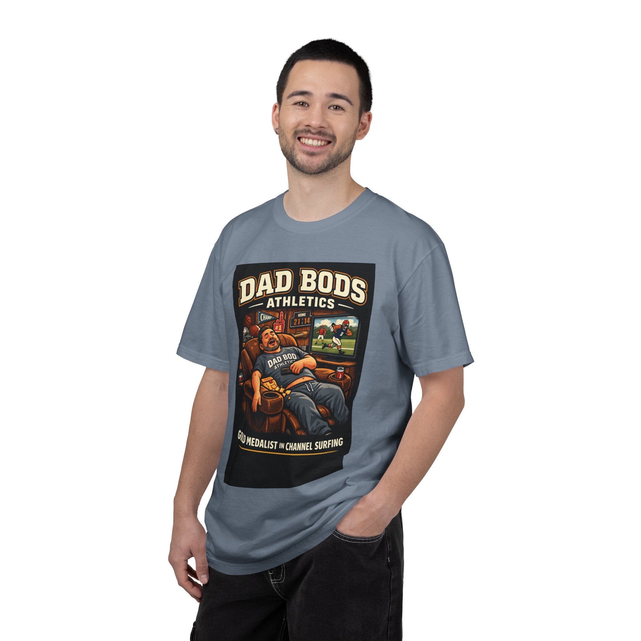 Funny Dad Shirt | Dad Bod Built by BBQ & Beer | Dad Bods Athletics | Father's Day Gift