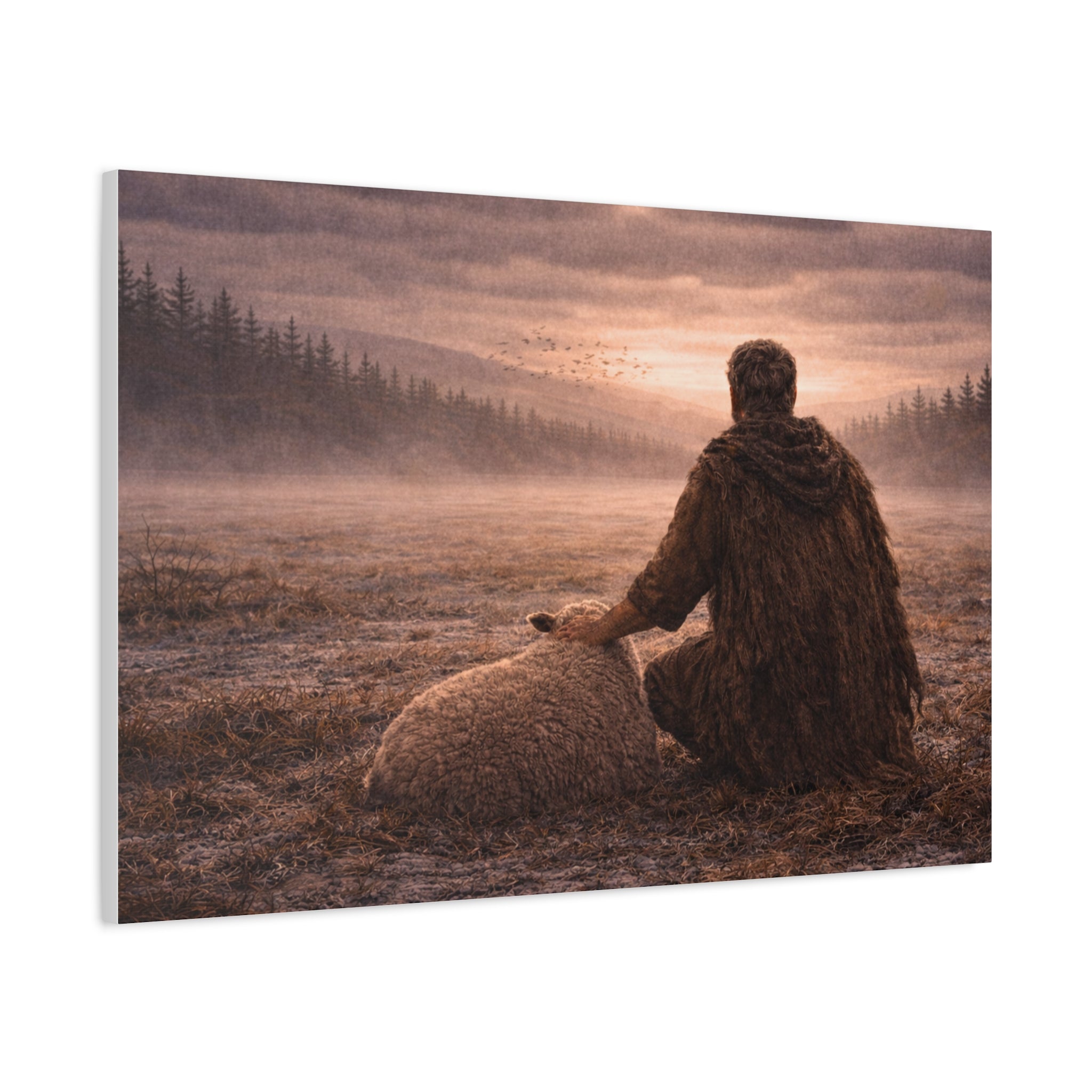 Stormy Meadow Wall Art | "Stillness" #7 of 12 | Inspirational Canvas Print | Fine Art