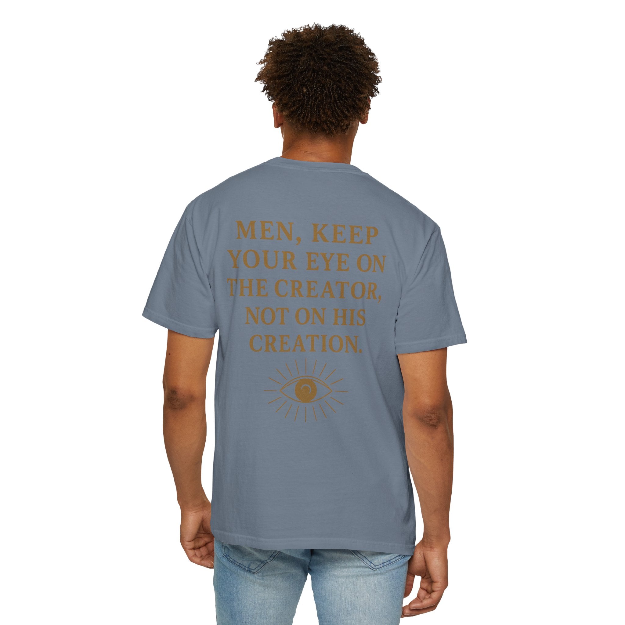 Christian T-Shirt | STILL "Men Keep Your Eye On" | Faith Apparel for Men | STILL Collection