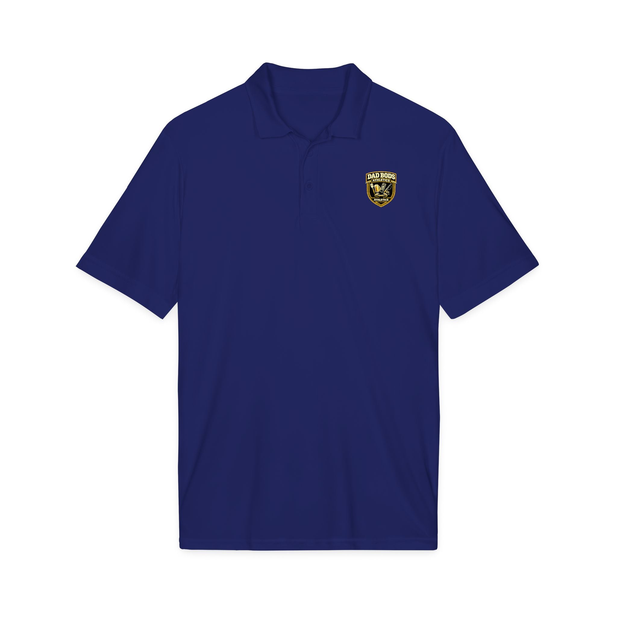 Men's 'Dad Bods Athletics Logo' Polo Shirt – Performance Golf & Work Polo