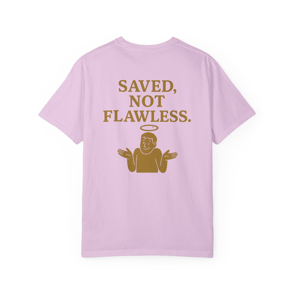 Christian T-Shirt | STILL "Saved Not Flawless" Men's | Faith Apparel | STILL Collection