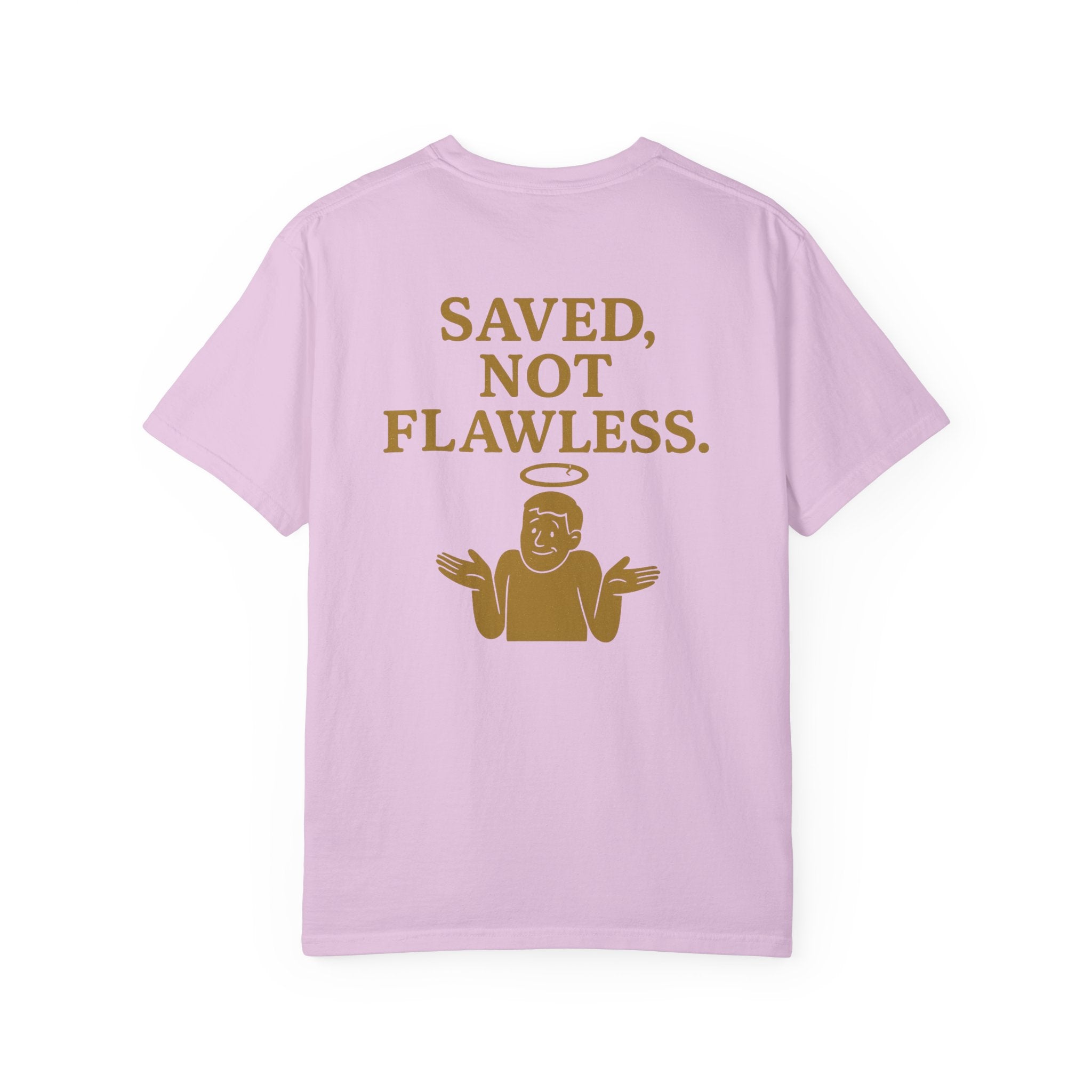 Christian T-Shirt | STILL "Saved Not Flawless" Men's | Faith Apparel | STILL Collection