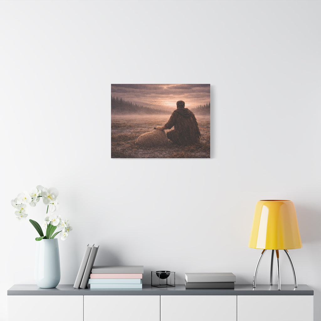 Stormy Meadow Wall Art | "Stillness" #7 of 12 | Inspirational Canvas Print | Fine Art