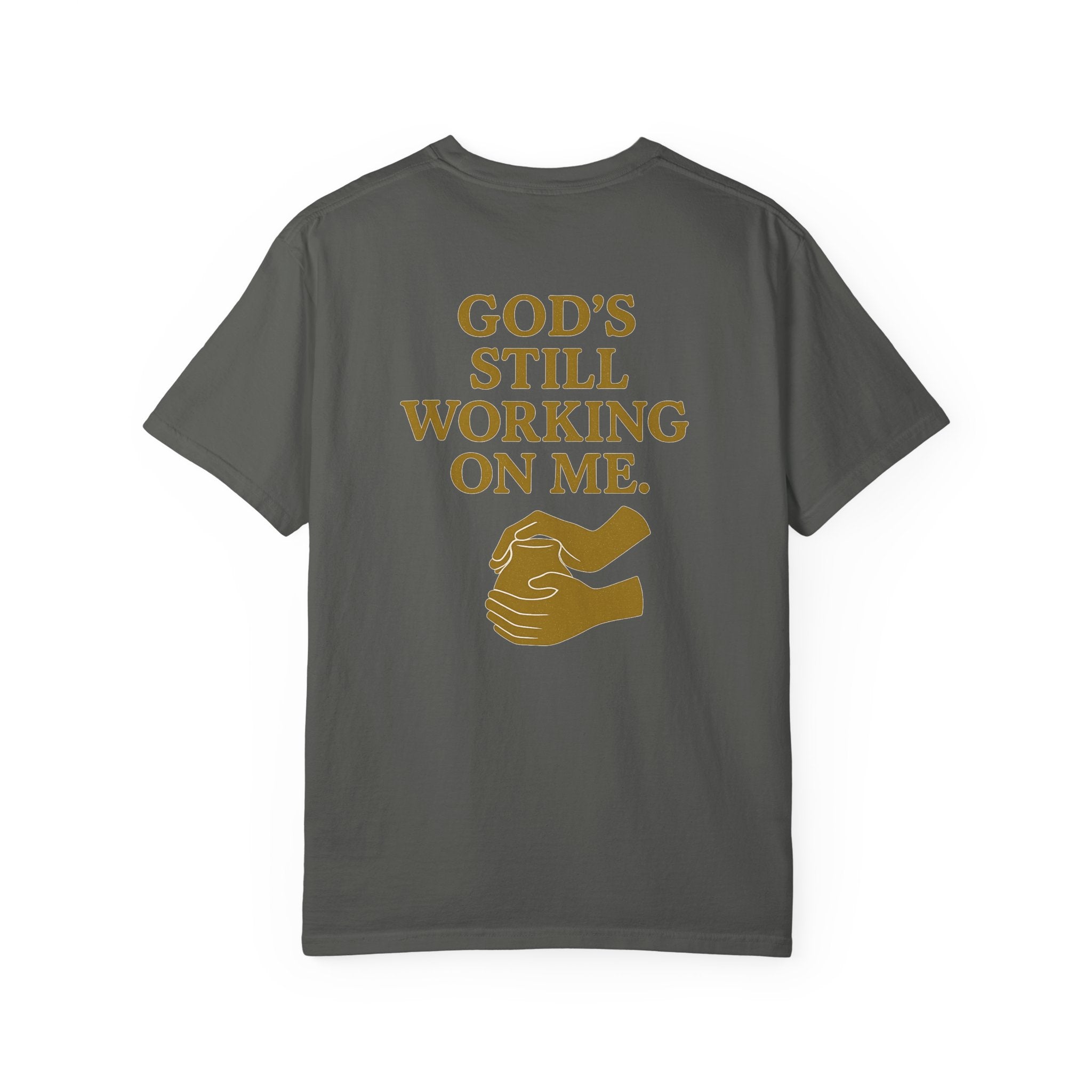 Christian T-Shirt | STILL "God's Still Working" | Inspirational Faith Tee | STILL Collection