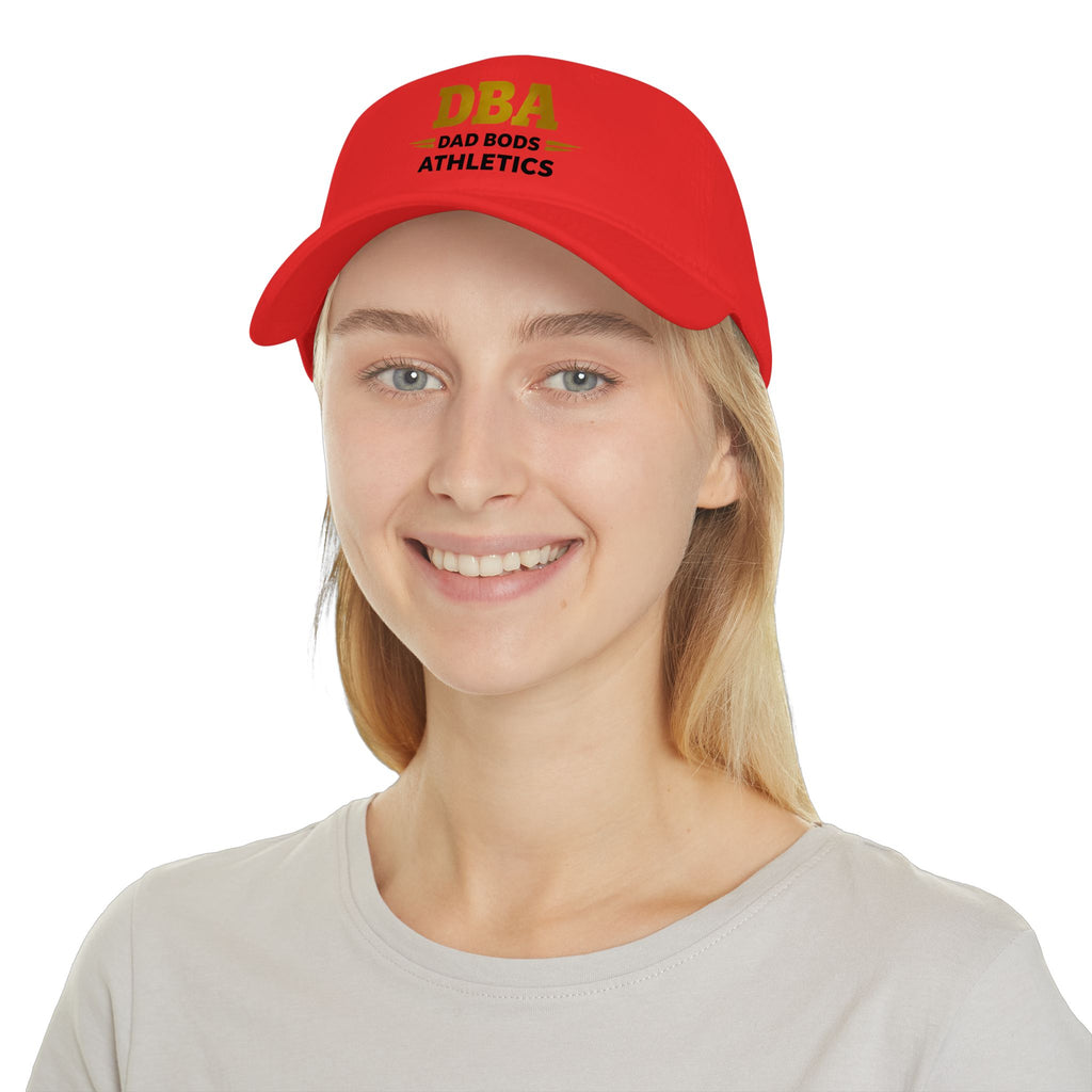 DBA Text Monogram , Low Profile Baseball Cap