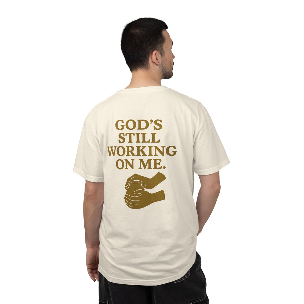 Christian T-Shirt | STILL "God's Still Working" | Inspirational Faith Tee | STILL Collection