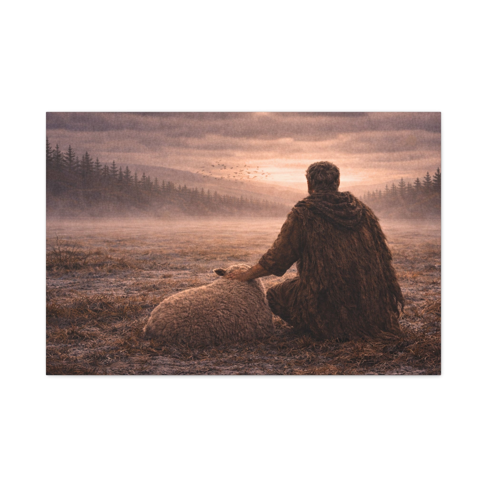 Stormy Meadow Wall Art | "Stillness" #7 of 12 | Inspirational Canvas Print | Fine Art