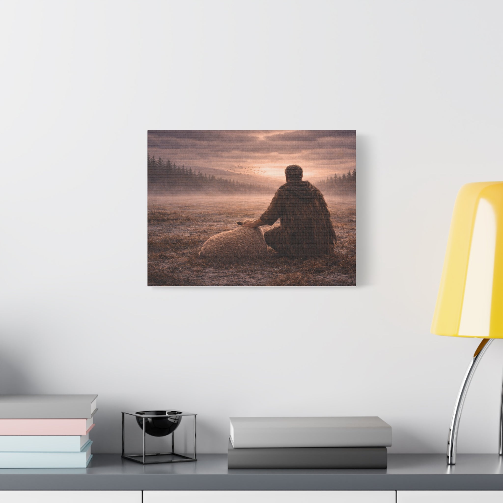 Stormy Meadow Wall Art | "Stillness" #7 of 12 | Inspirational Canvas Print | Fine Art