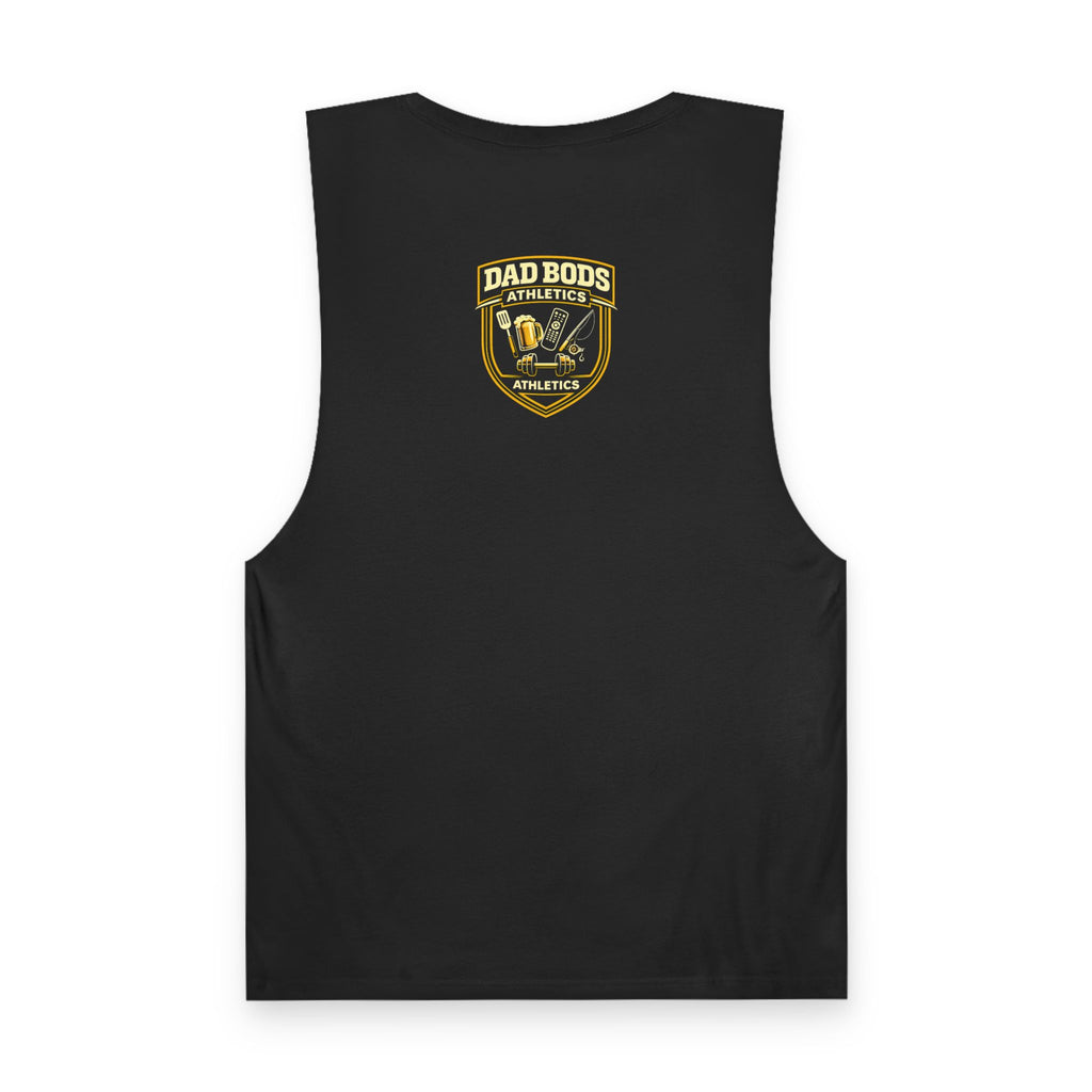 DBA Lifting is Life (front ) Unisex Barnard Tank