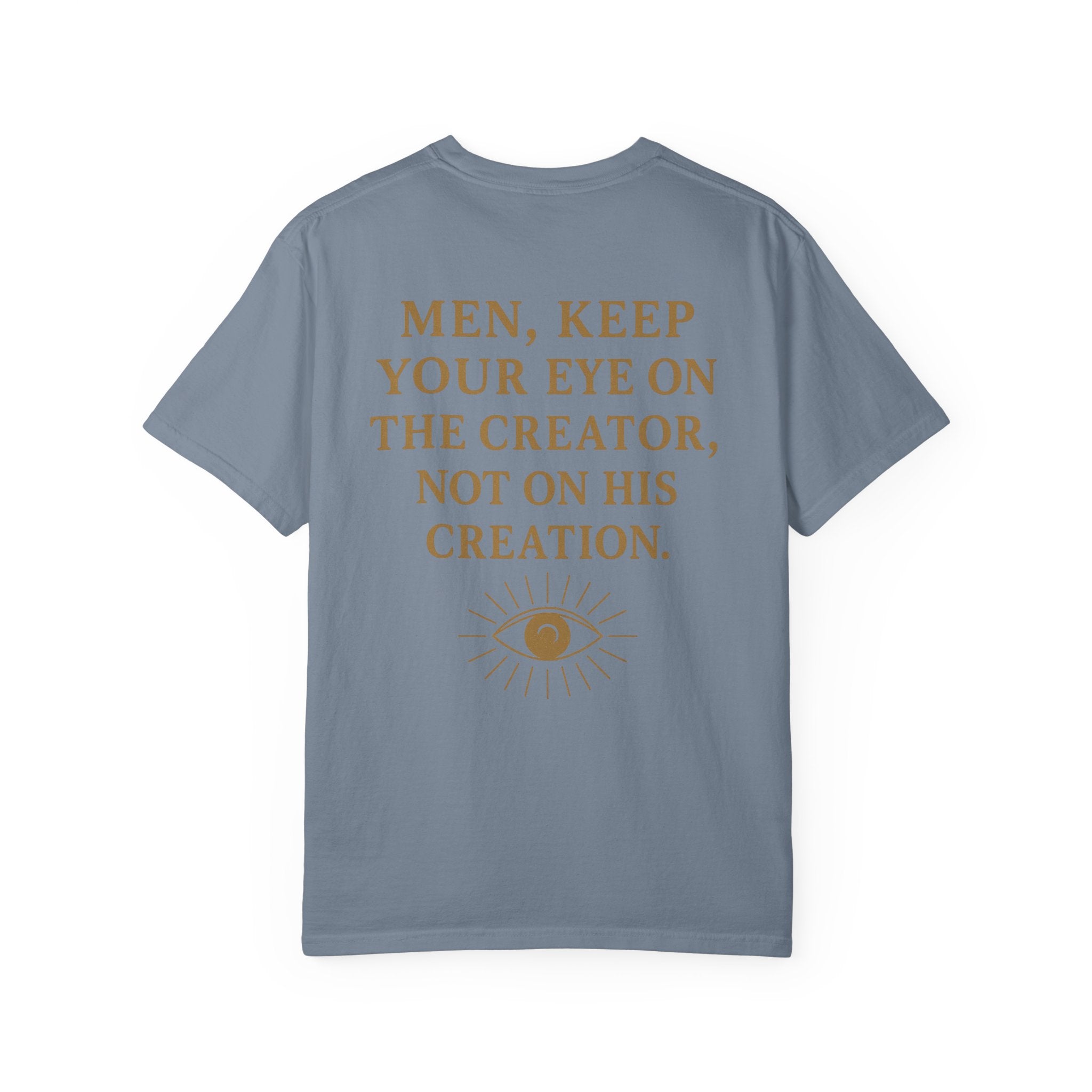 Christian T-Shirt | STILL "Men Keep Your Eye On" | Faith Apparel for Men | STILL Collection