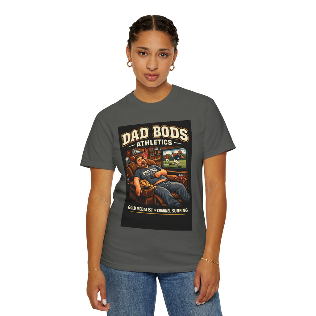 Funny Dad Shirt | Dad Bod Built by BBQ & Beer | Dad Bods Athletics | Father's Day Gift