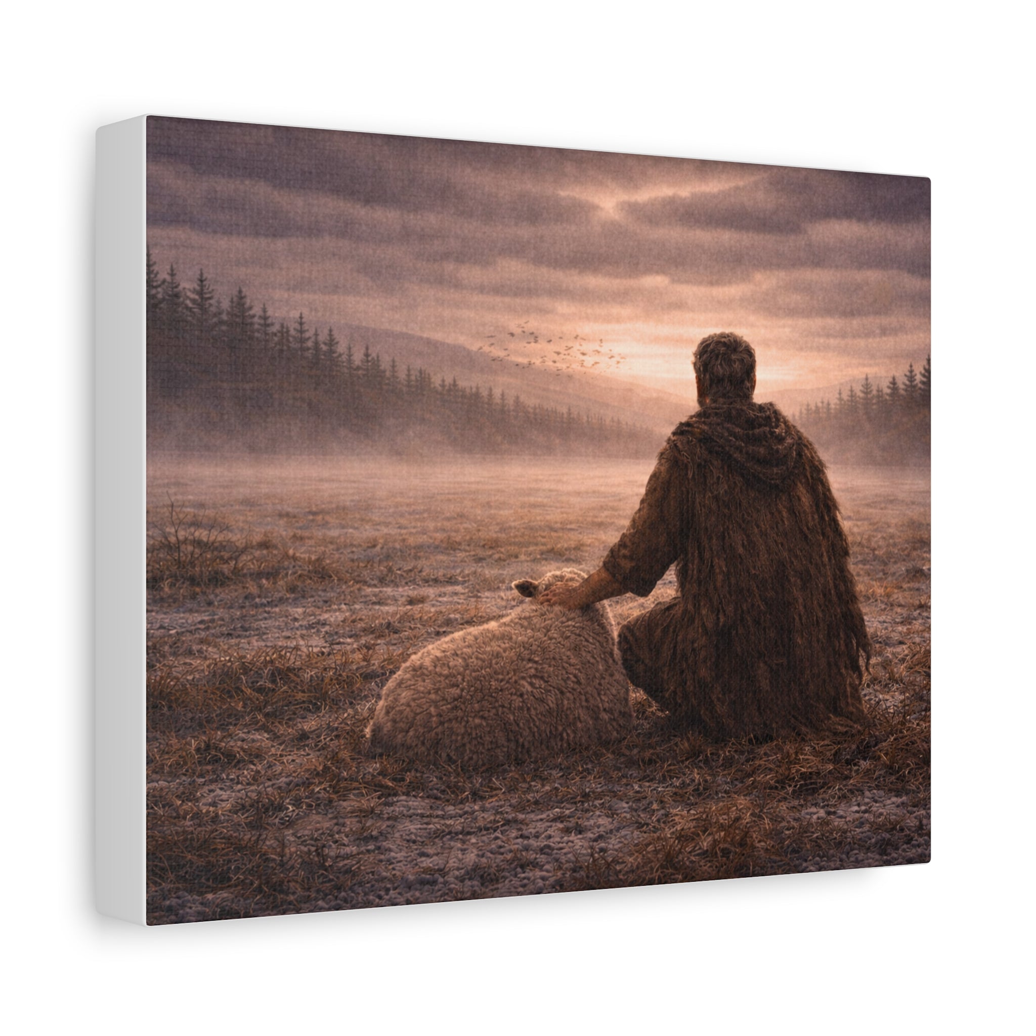 Stormy Meadow Wall Art | "Stillness" #7 of 12 | Inspirational Canvas Print | Fine Art