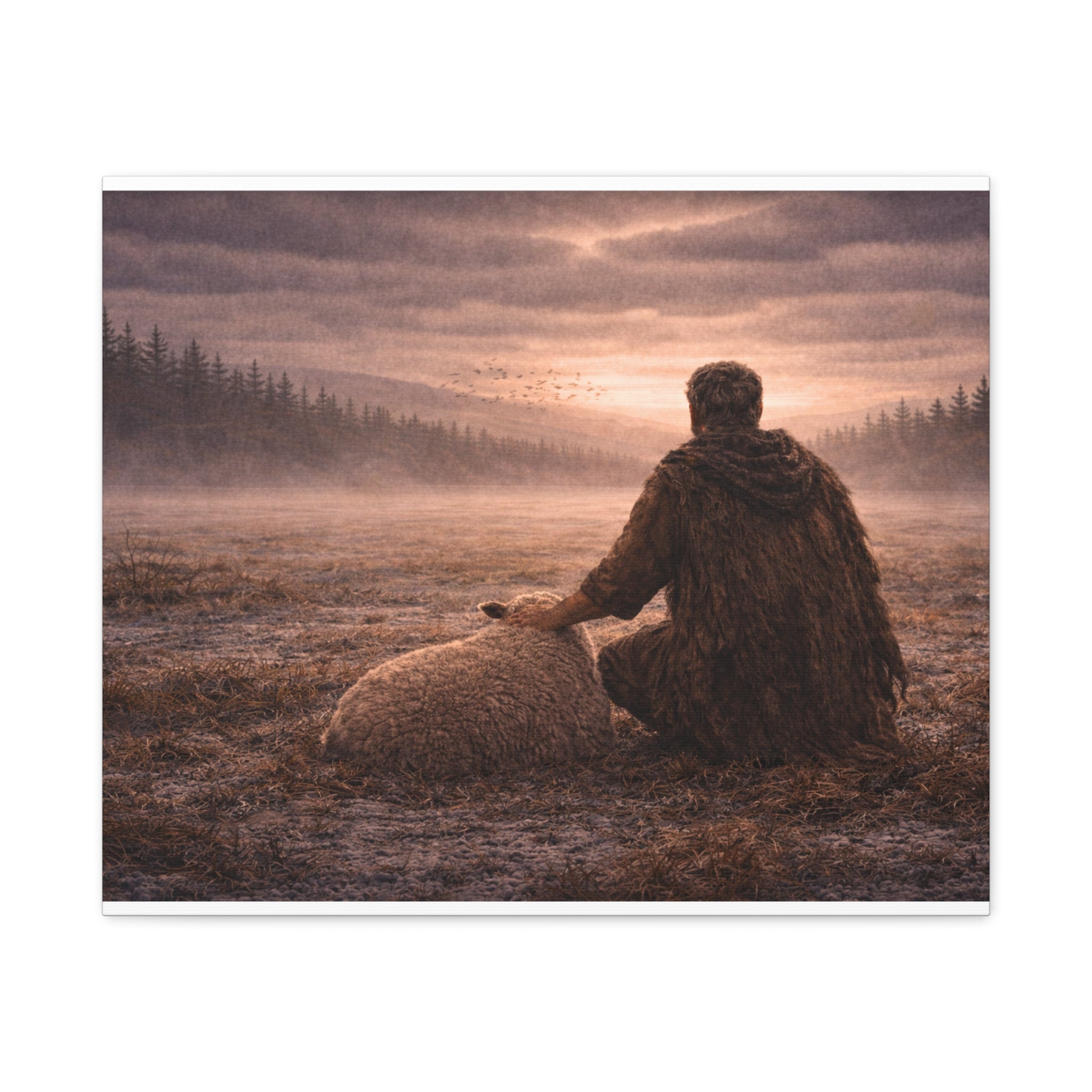 Stormy Meadow Wall Art | "Stillness" #7 of 12 | Inspirational Canvas Print | Fine Art