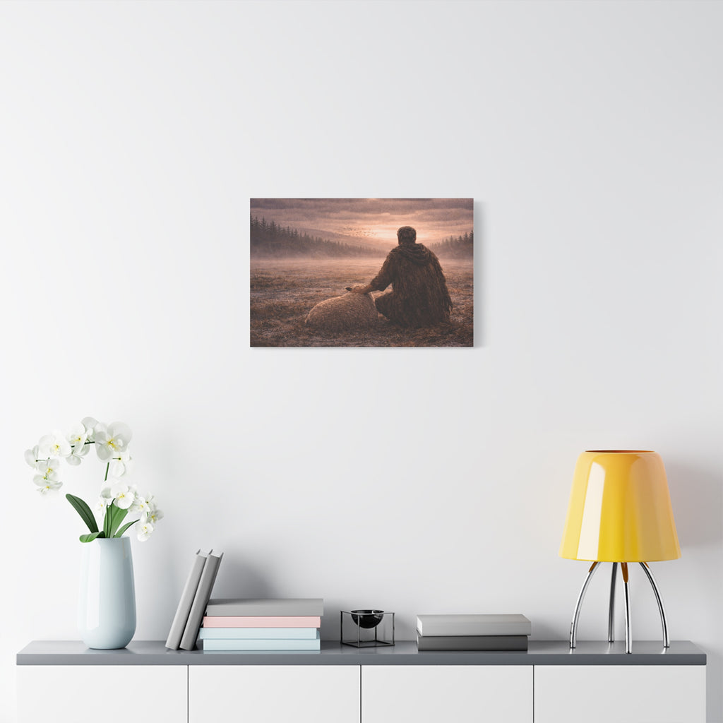 Stormy Meadow Wall Art | "Stillness" #7 of 12 | Inspirational Canvas Print | Fine Art