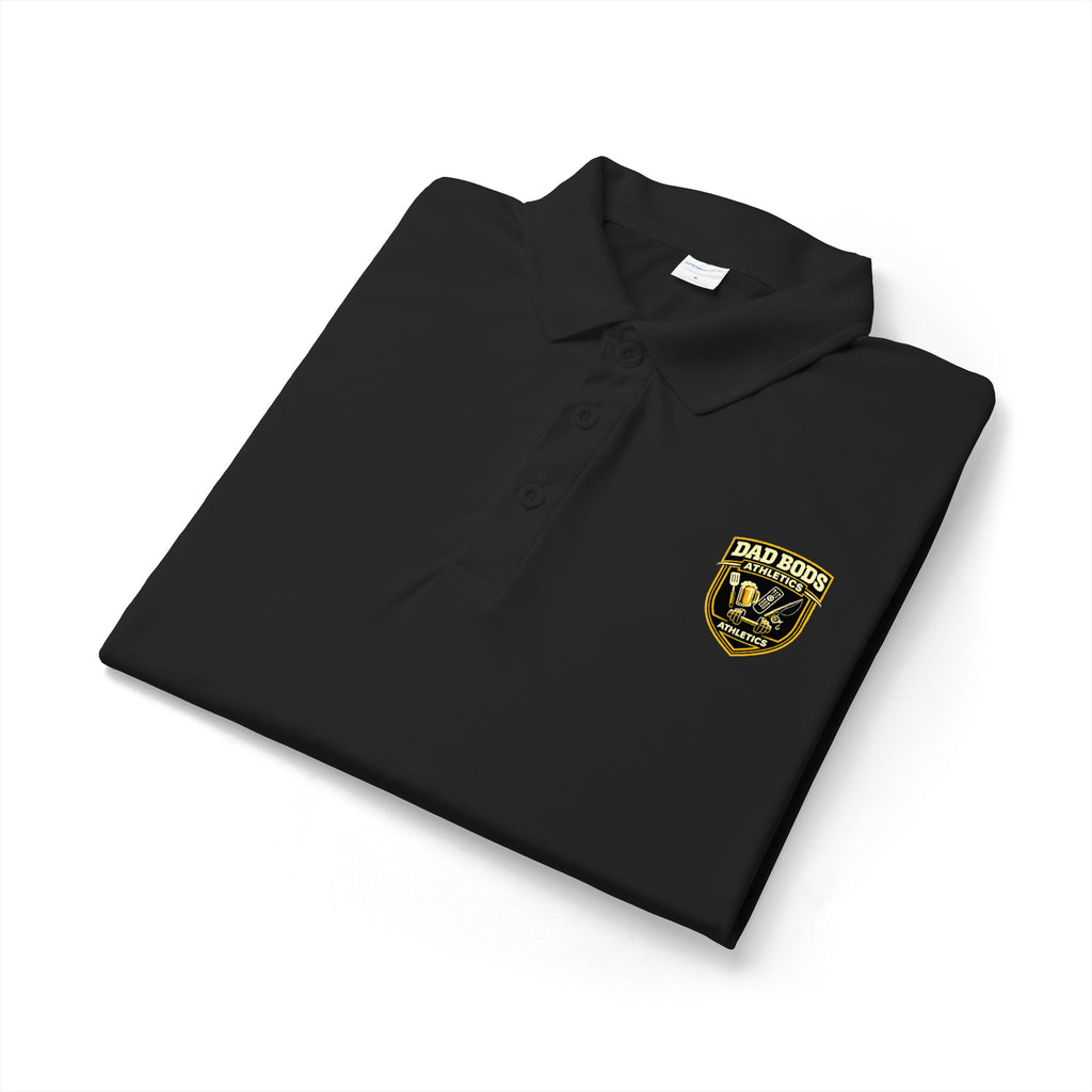 Men's 'Dad Bods Athletics Logo' Polo Shirt – Performance Golf & Work Polo