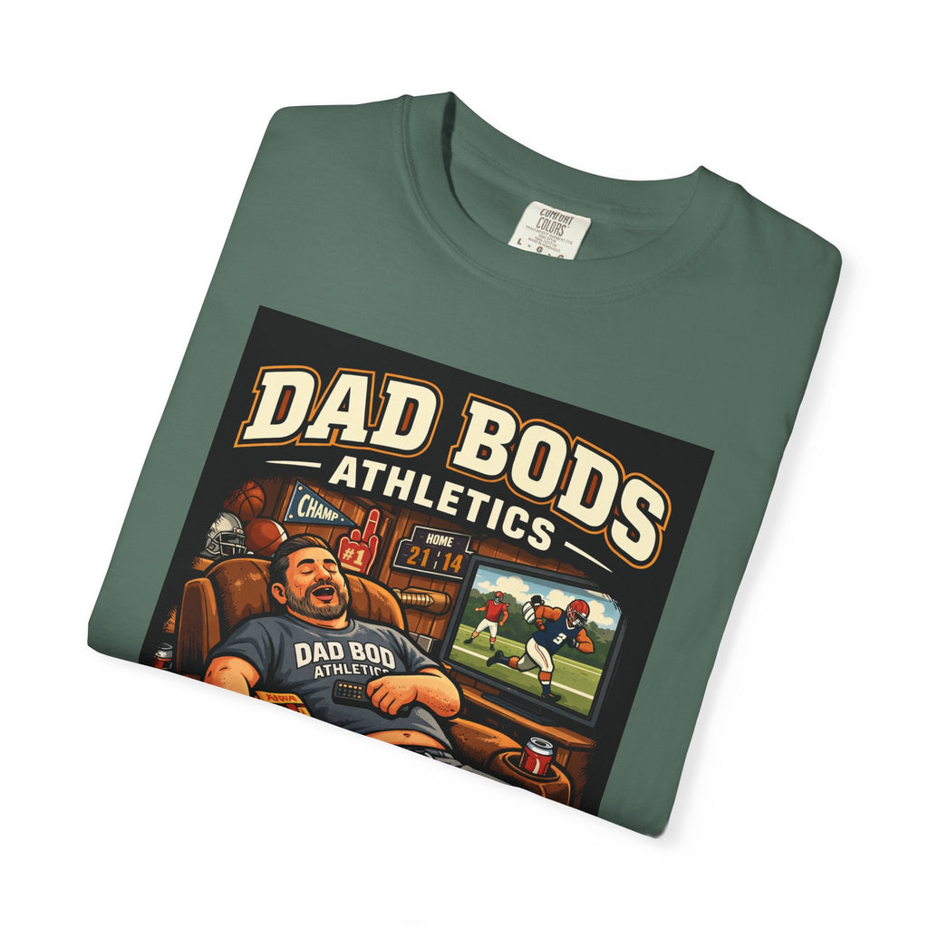 Funny Dad Shirt | Dad Bod Built by BBQ & Beer | Dad Bods Athletics | Father's Day Gift