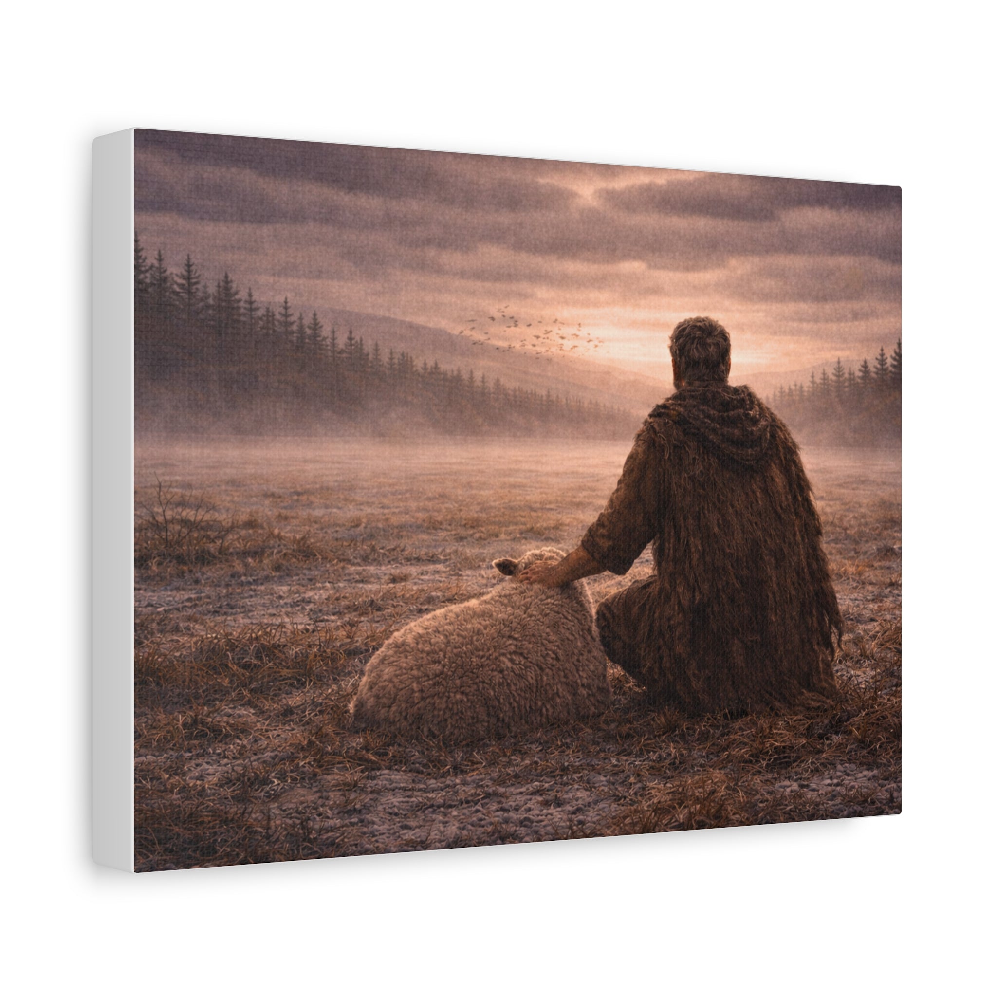 Stormy Meadow Wall Art | "Stillness" #7 of 12 | Inspirational Canvas Print | Fine Art