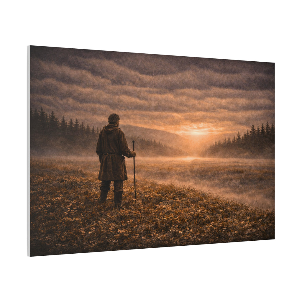 Stormy Meadow Wall Art | "The Turn" #5 of 12 | Cinematic Canvas Print | Fine Art