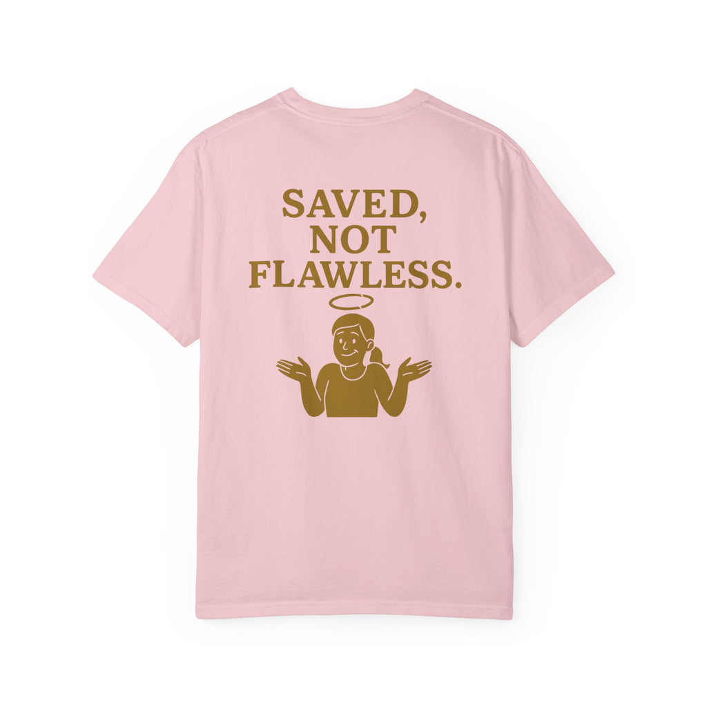 Christian T-Shirt | STILL "Saved Not Flawless" Women's | Faith Apparel | STILL Collection