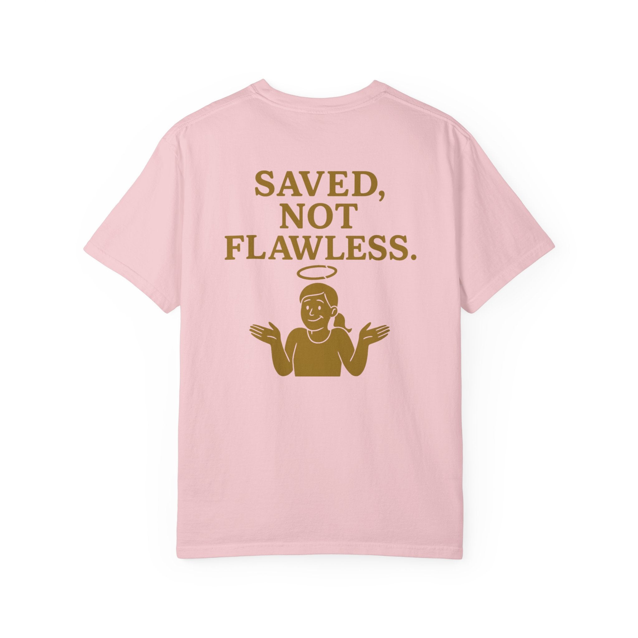 Christian T-Shirt | STILL "Saved Not Flawless" Women's | Faith Apparel | STILL Collection