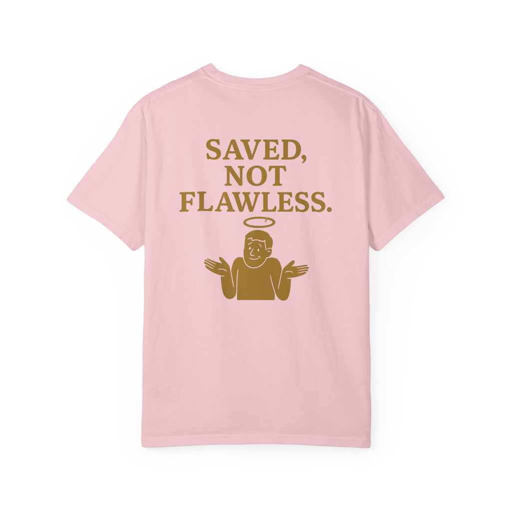 Christian T-Shirt | STILL "Saved Not Flawless" Men's | Faith Apparel | STILL Collection