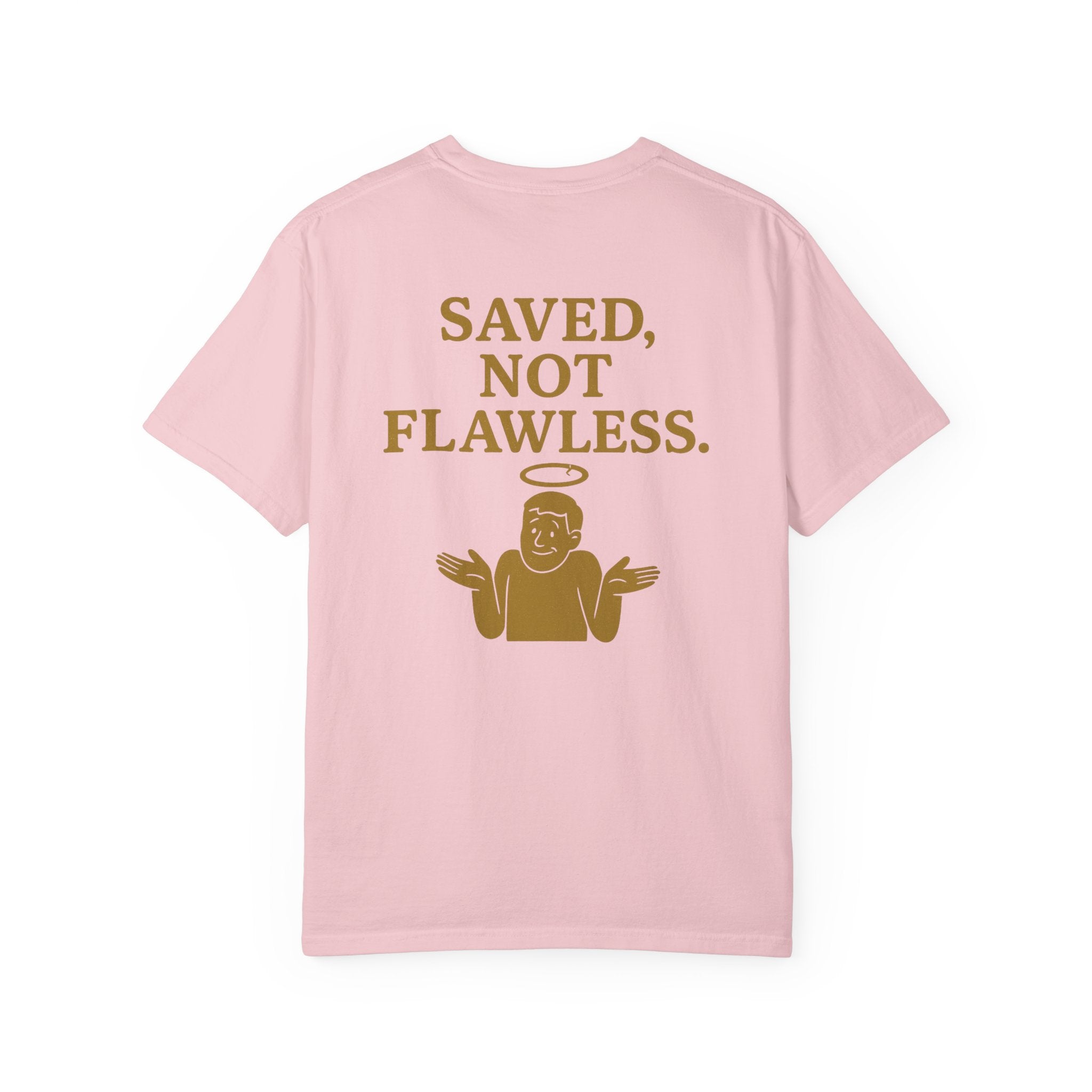 Christian T-Shirt | STILL "Saved Not Flawless" Men's | Faith Apparel | STILL Collection