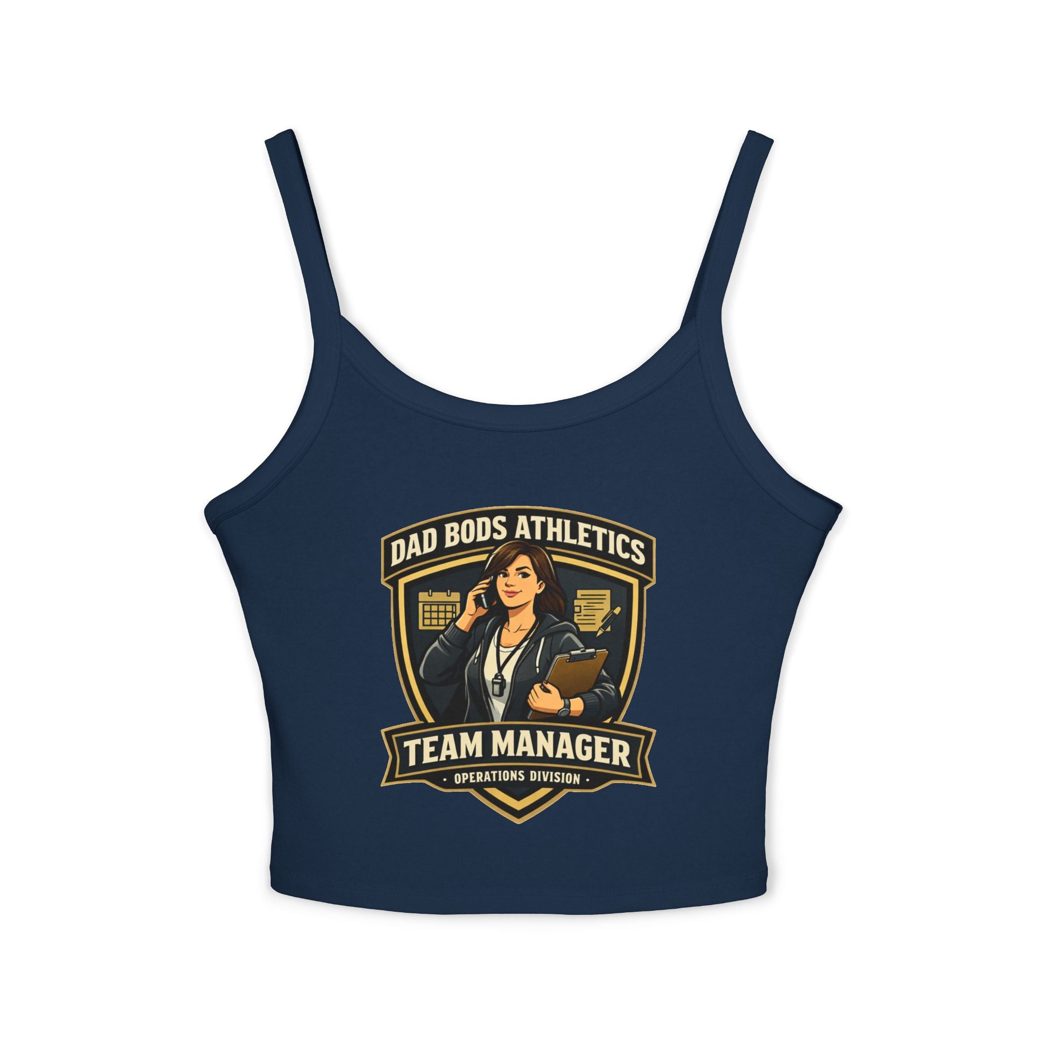 DBA Team Manager Women's Spaghetti Strap Tank Top