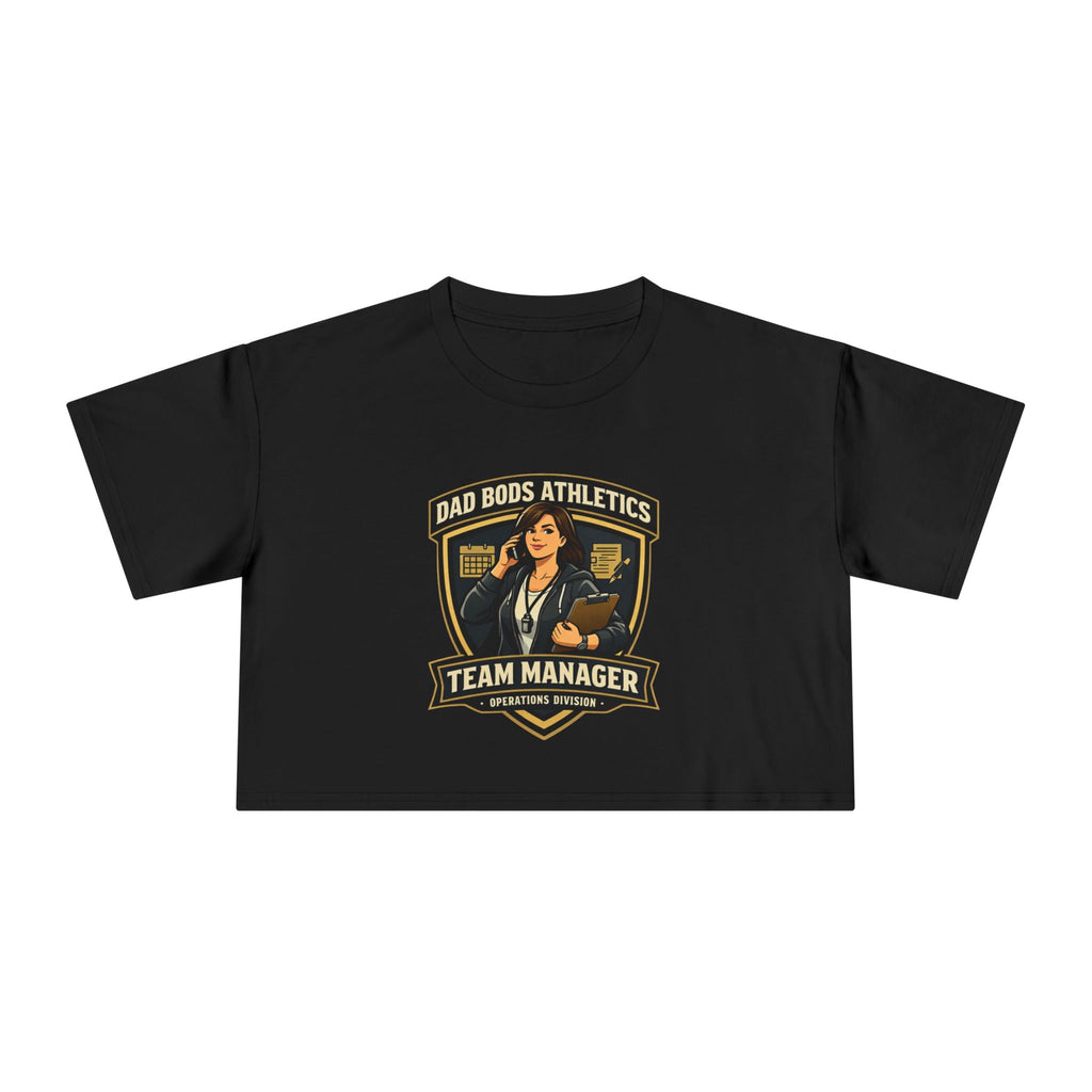 Team Manager Women's Crop Tee