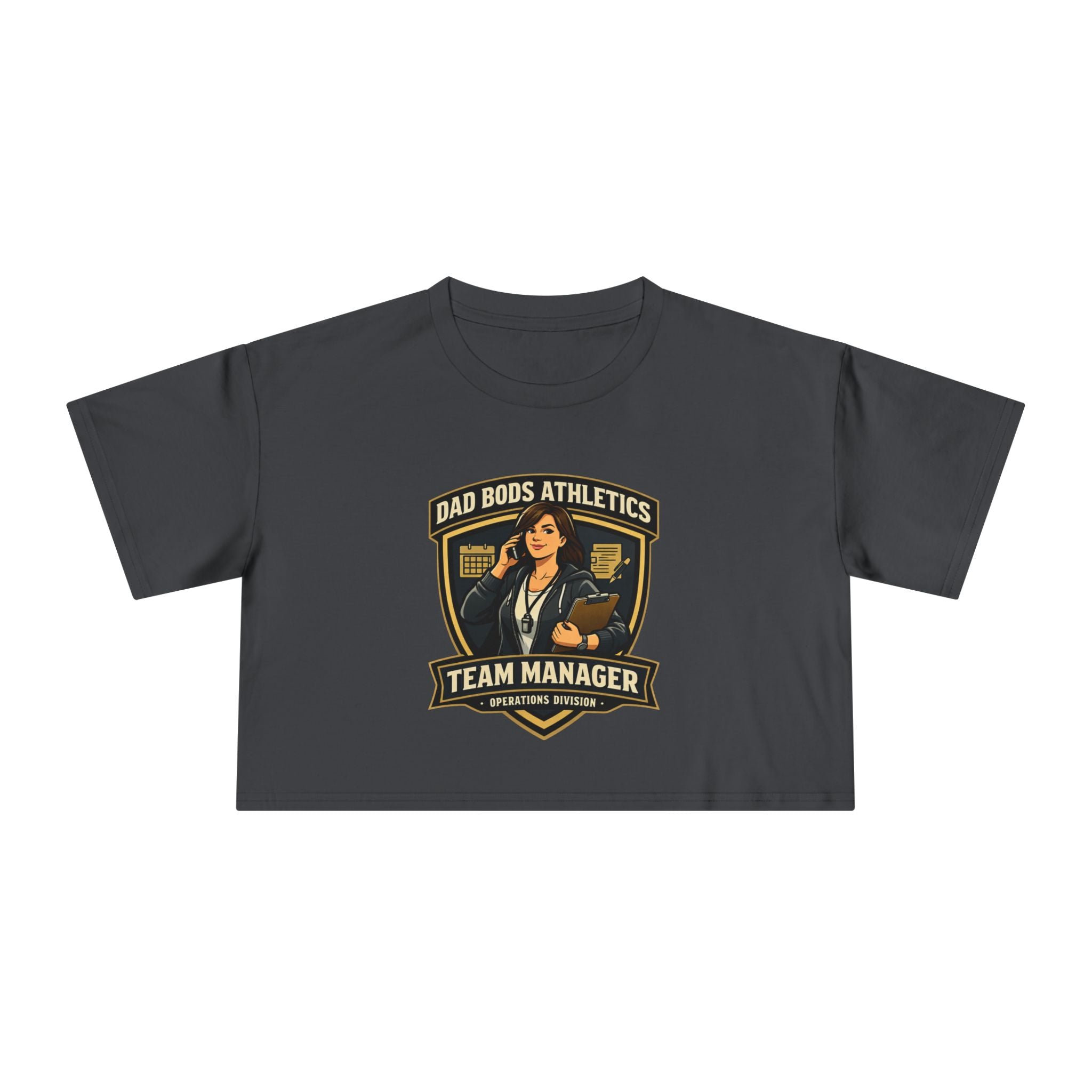 Team Manager Women's Crop Tee