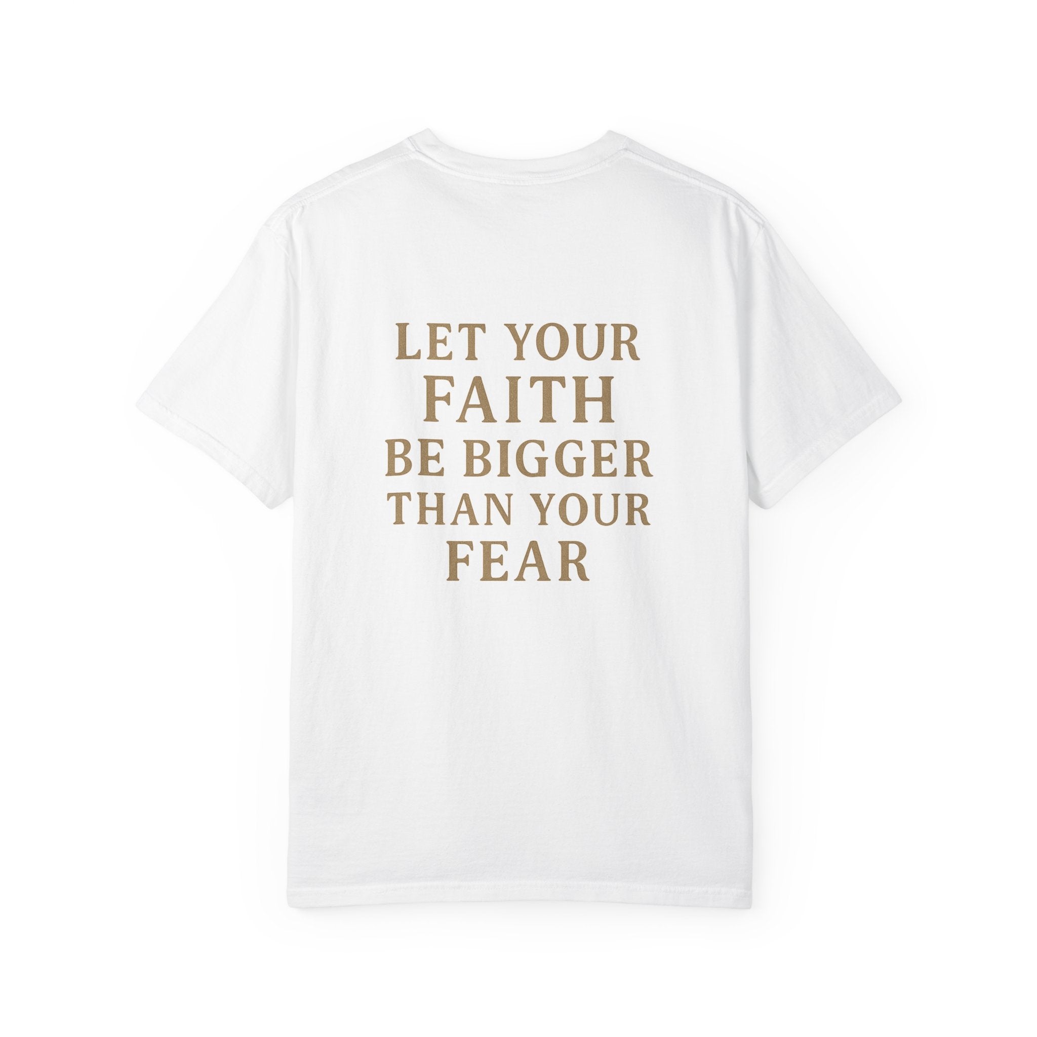 "STILL" Scripture T-Shirt ( Let your Faith ) - Inspirational Faith Quote Tee"