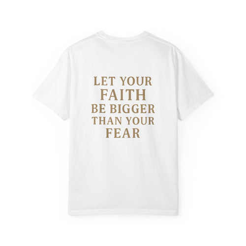 "STILL" Scripture T-Shirt ( Let your Faith ) - Inspirational Faith Quote Tee"