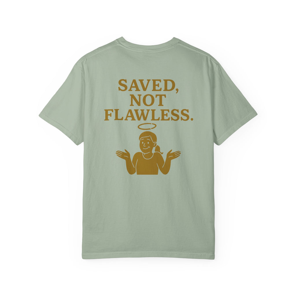 Christian T-Shirt | STILL "Saved Not Flawless" Women's | Faith Apparel | STILL Collection