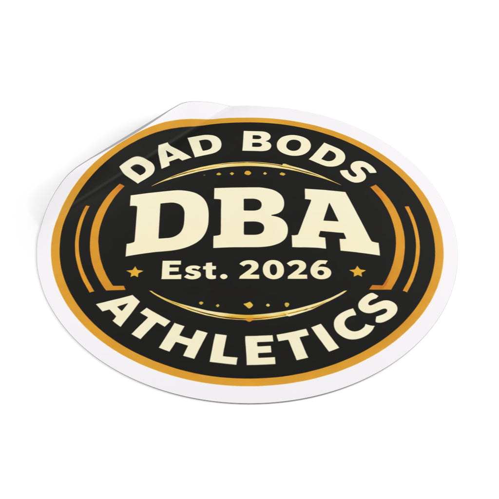DBA est.2026 Round Vinyl Stickers